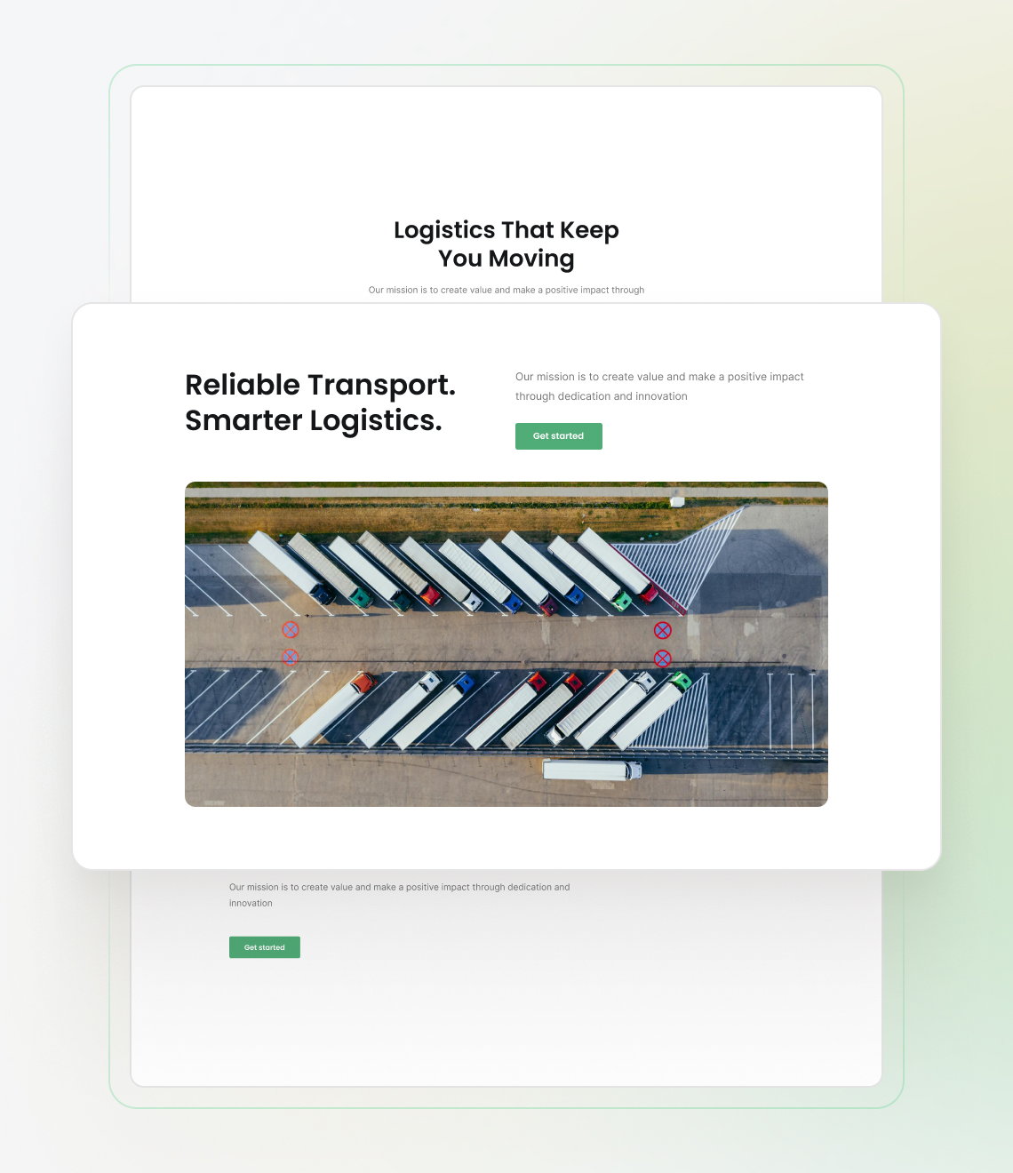 Best website builder for cargo business