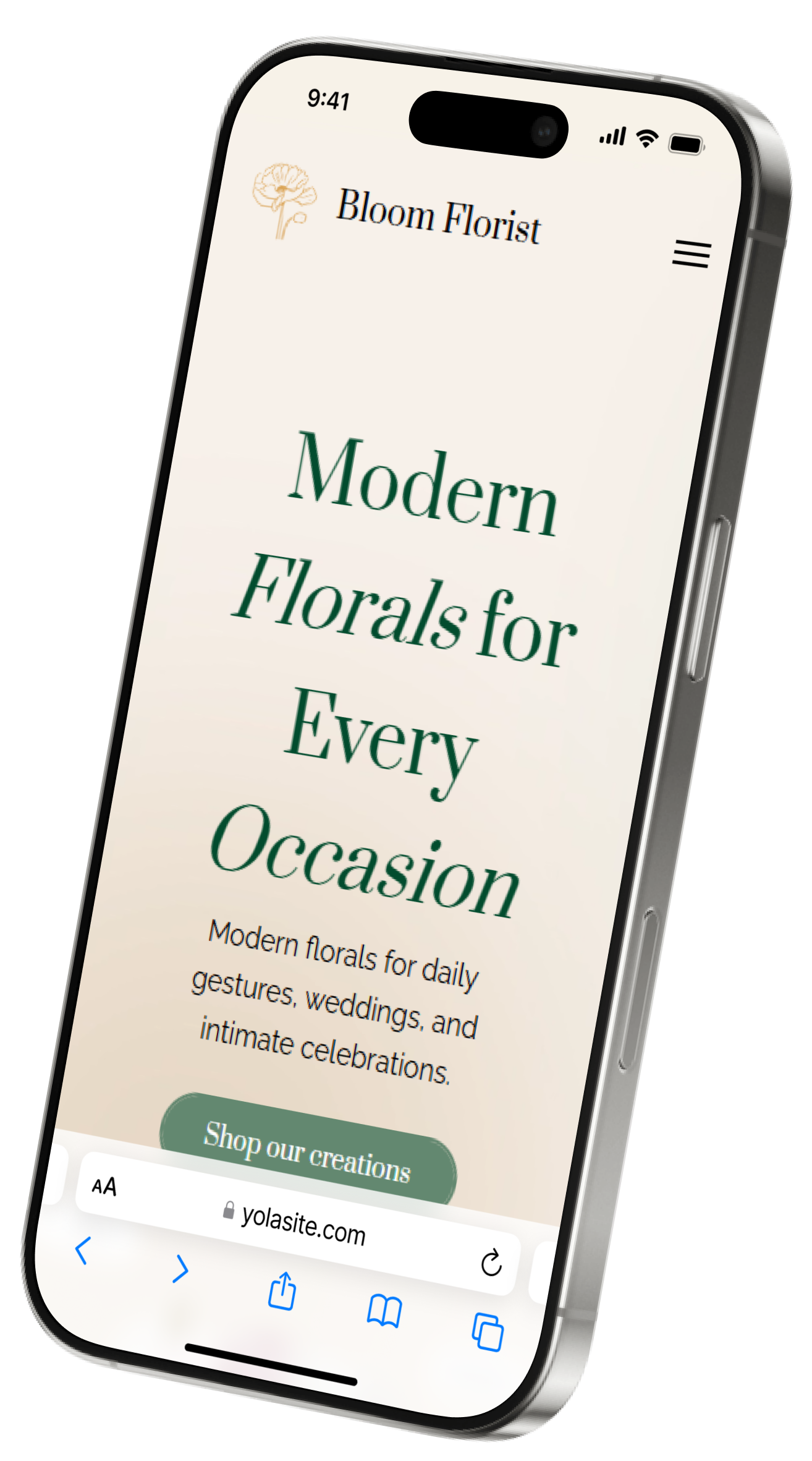 Édition mobile Yola