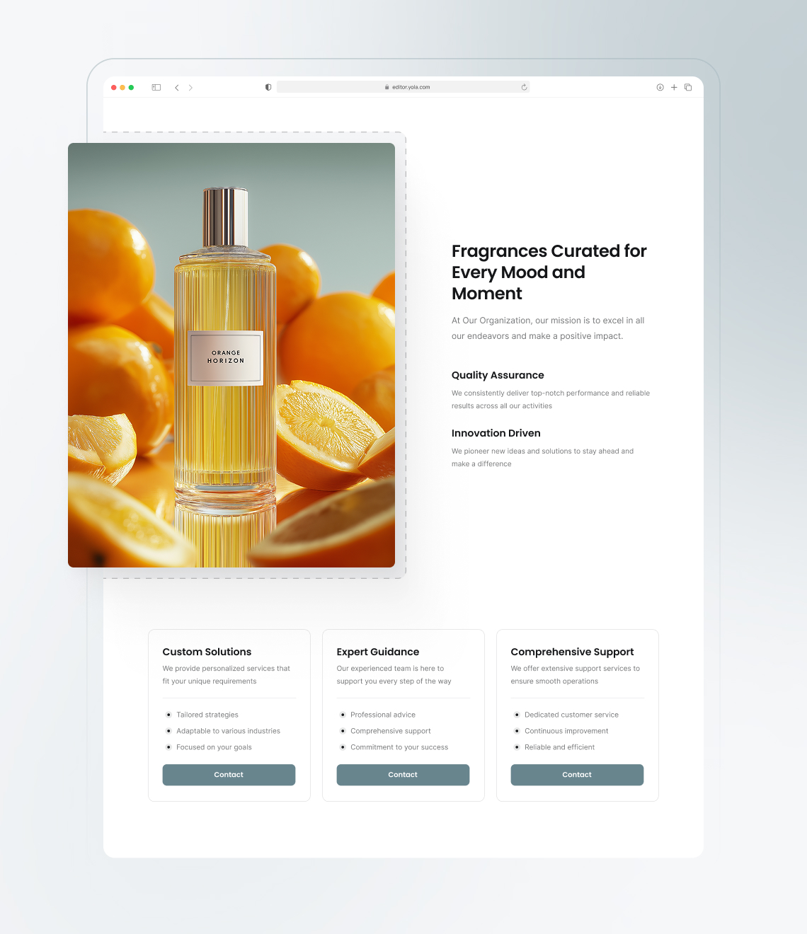 How to launch a perfume website easily
