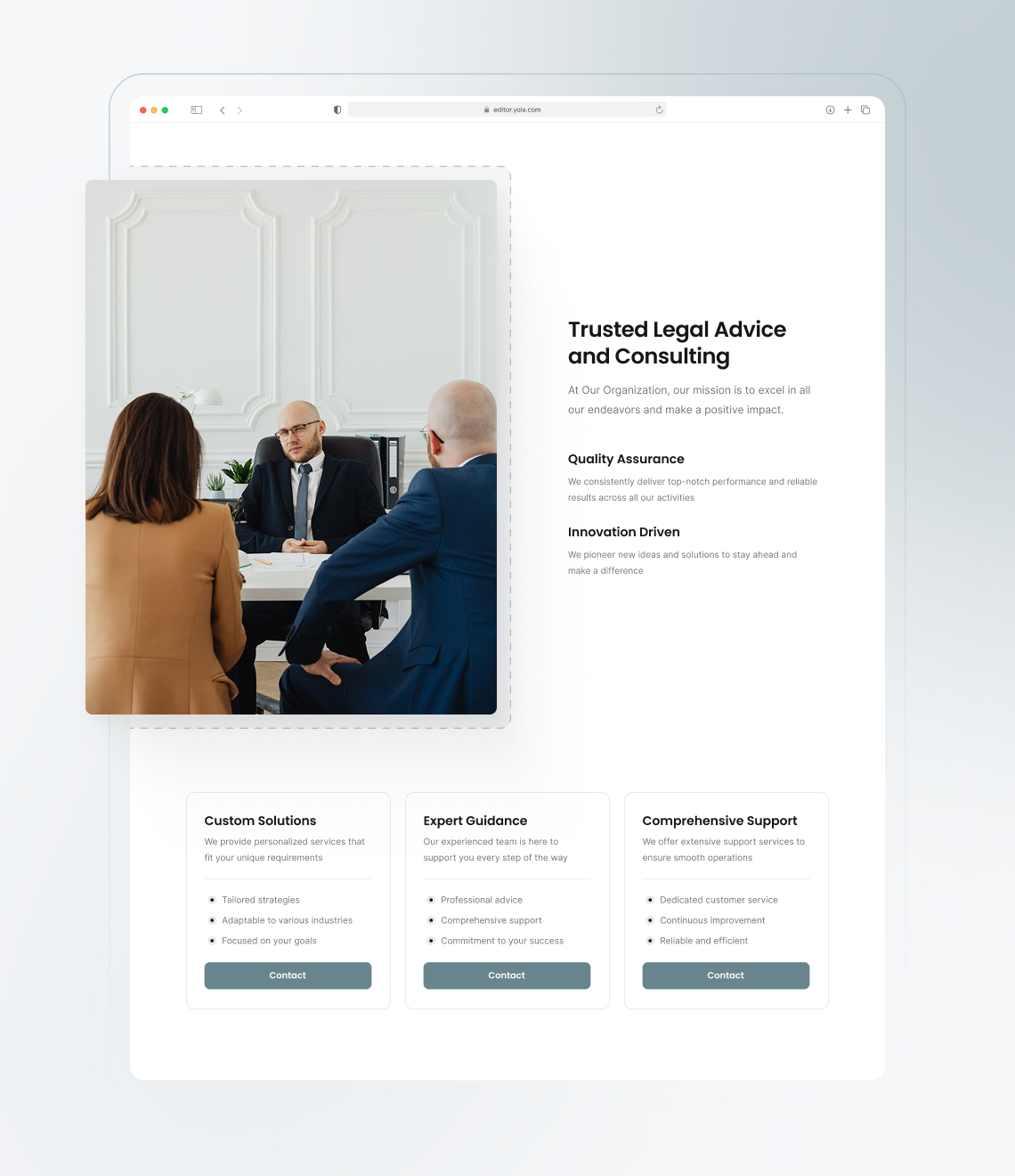 How to launch a law firm website easily