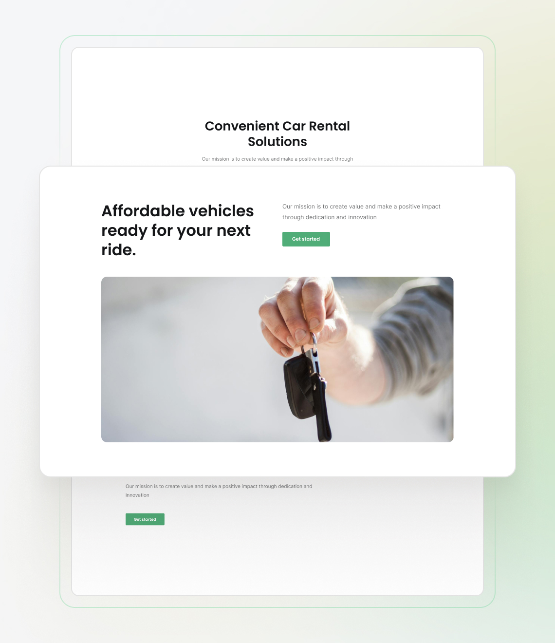Best website builder for car rental business