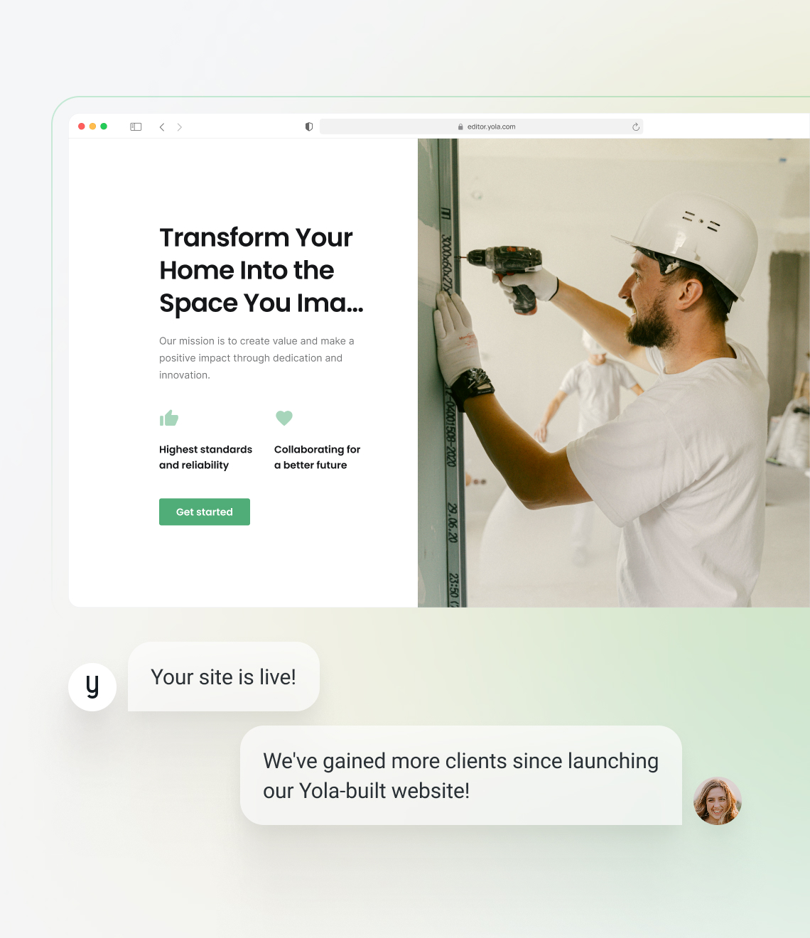 How to make an home builder website