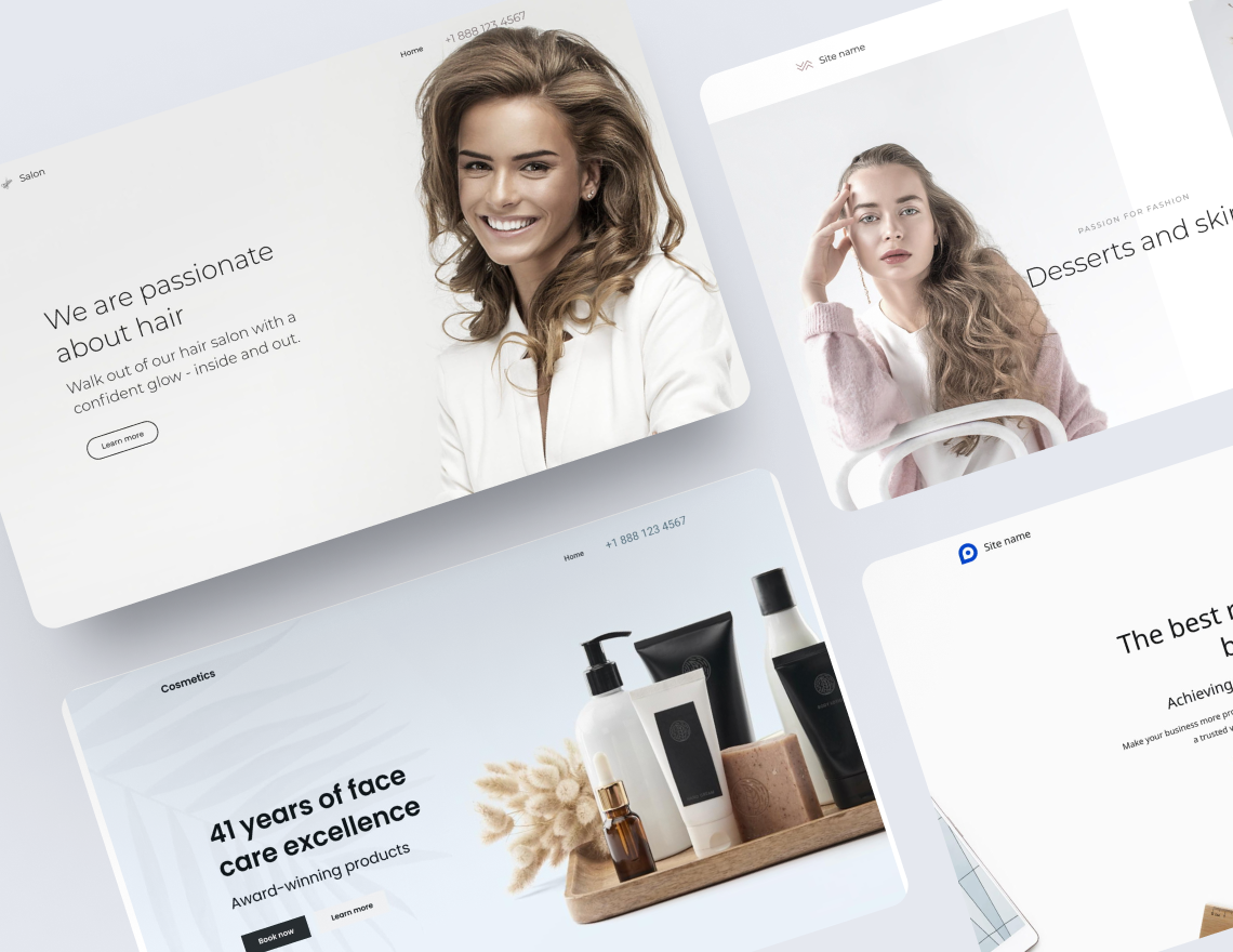 Free Makeup Artist Website Templates - 2021 Themes by Yola