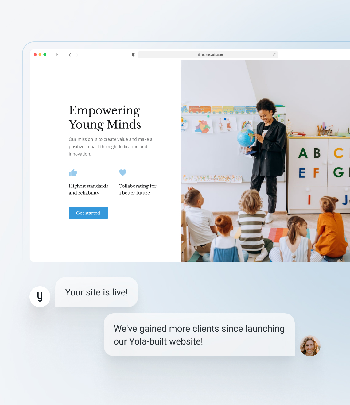 How to make an education website