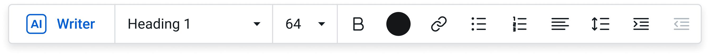 Édition de texte dans Yola Sitebuilder