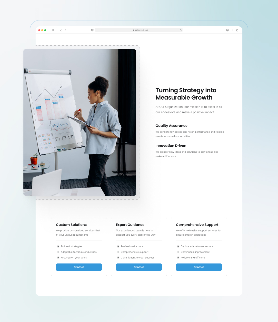 How to launch a company website easily