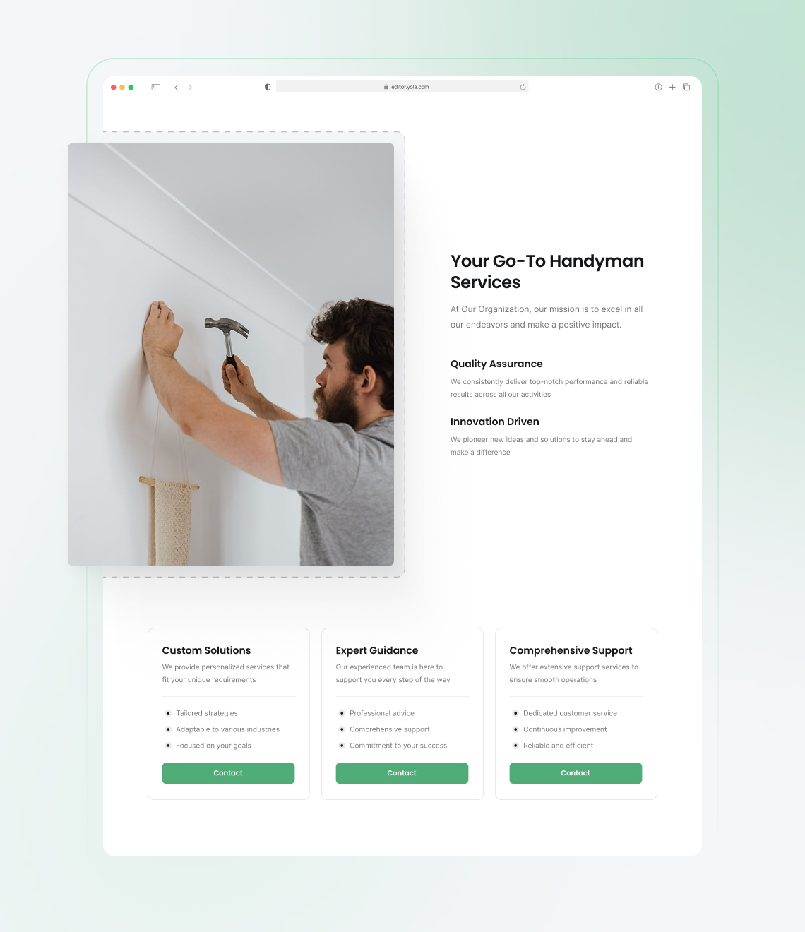 How to launch a home inspector website easily