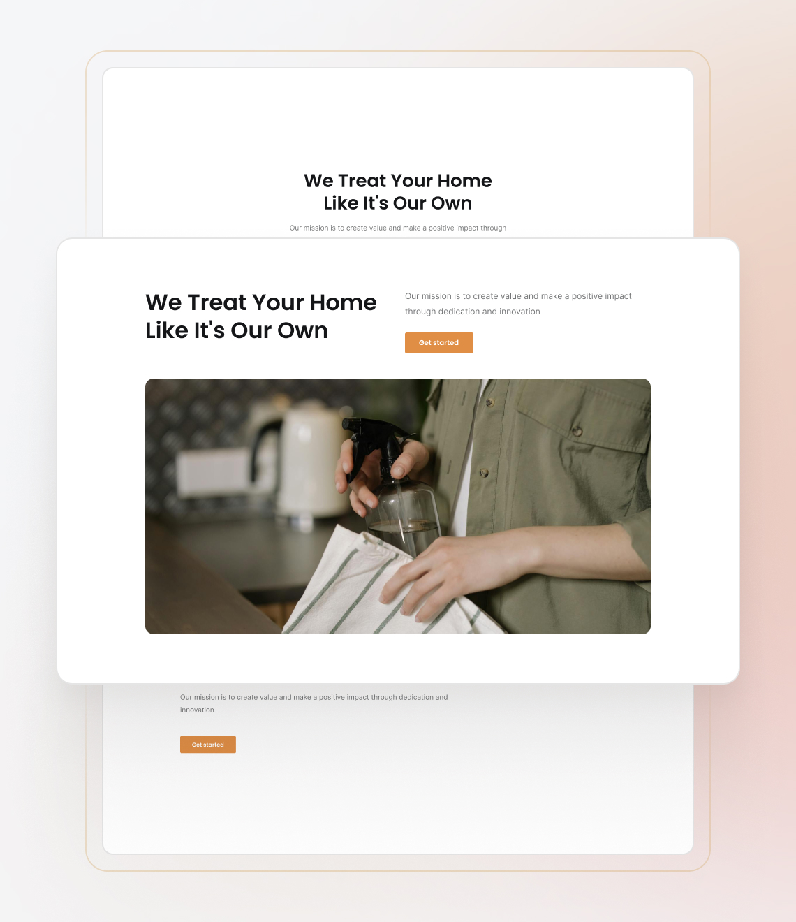 Best website builder for home care services