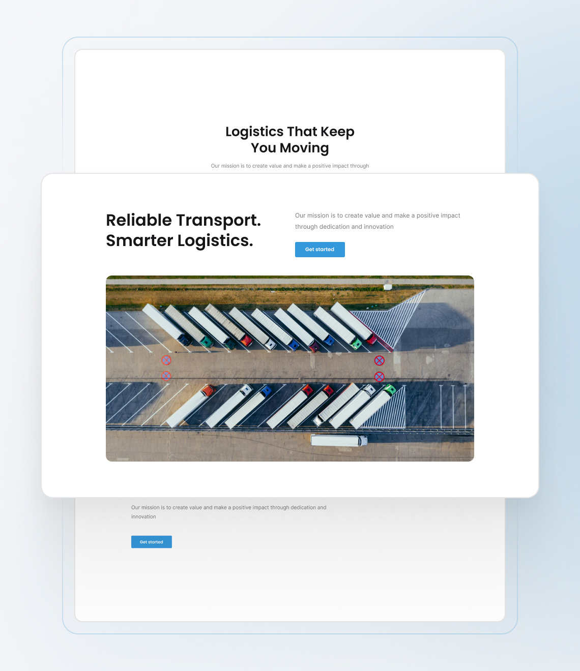 Best website builder for freight broker services