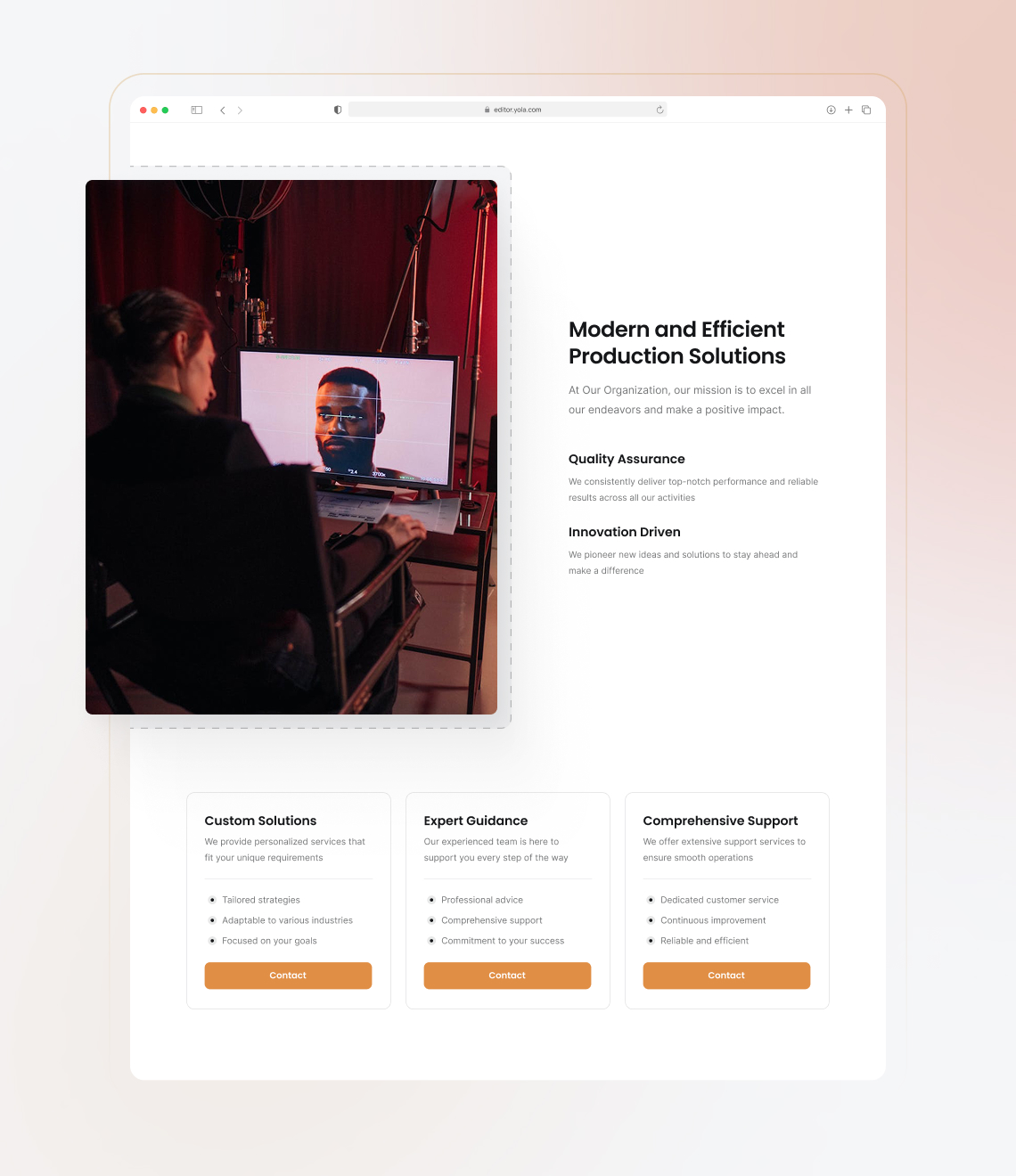 How to launch a videographer website easily