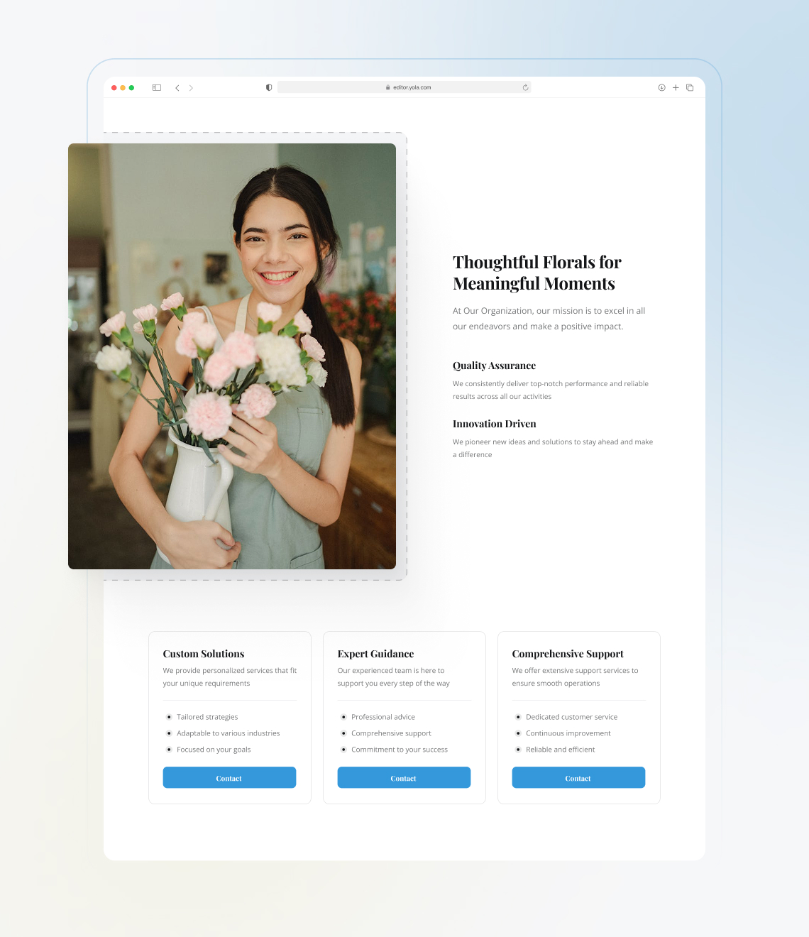 How to launch a florist website easily