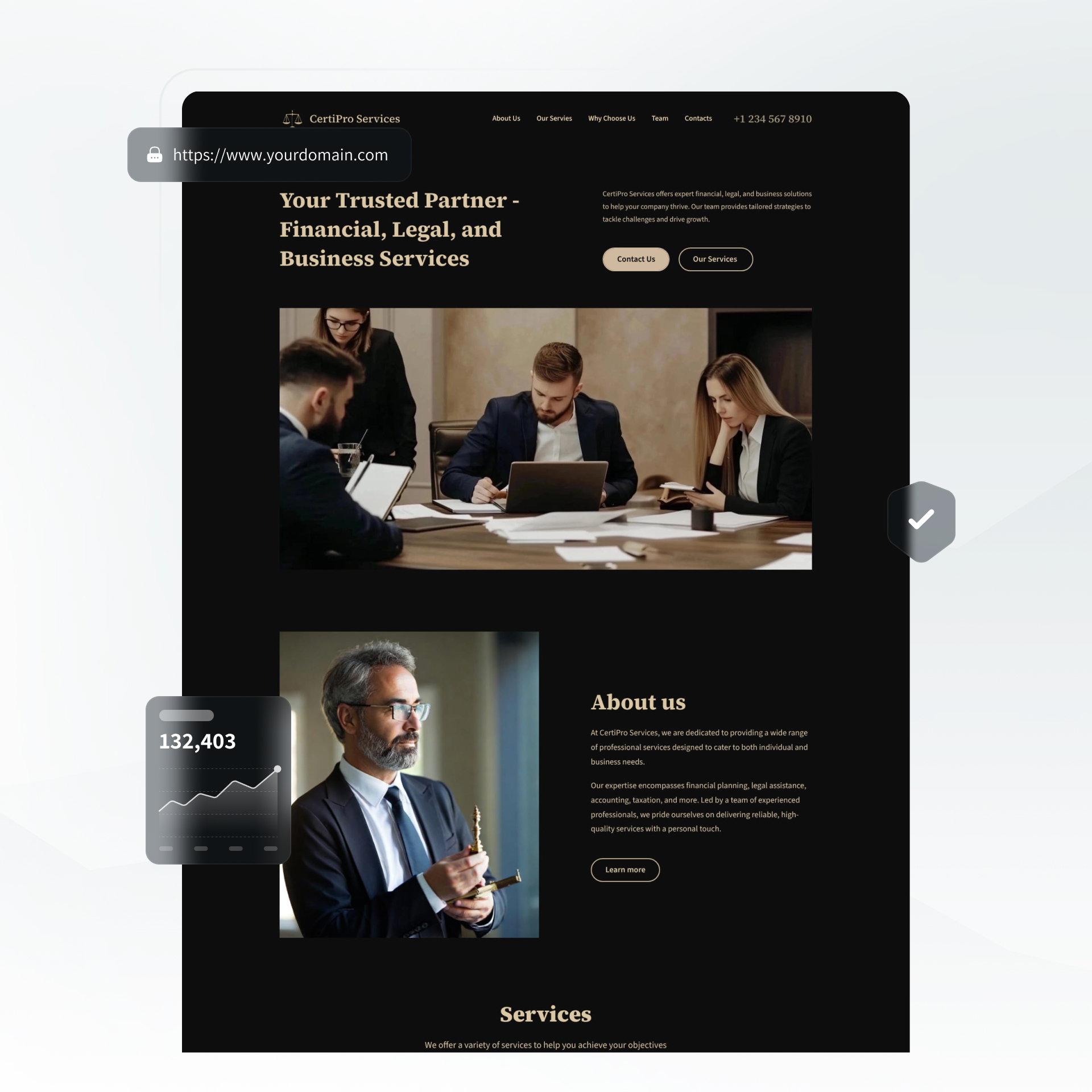 law firm website builder