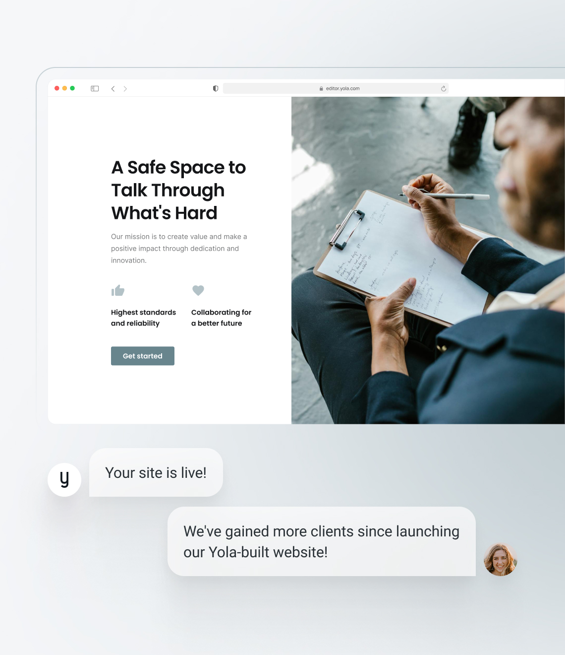 How to make a counseling website
