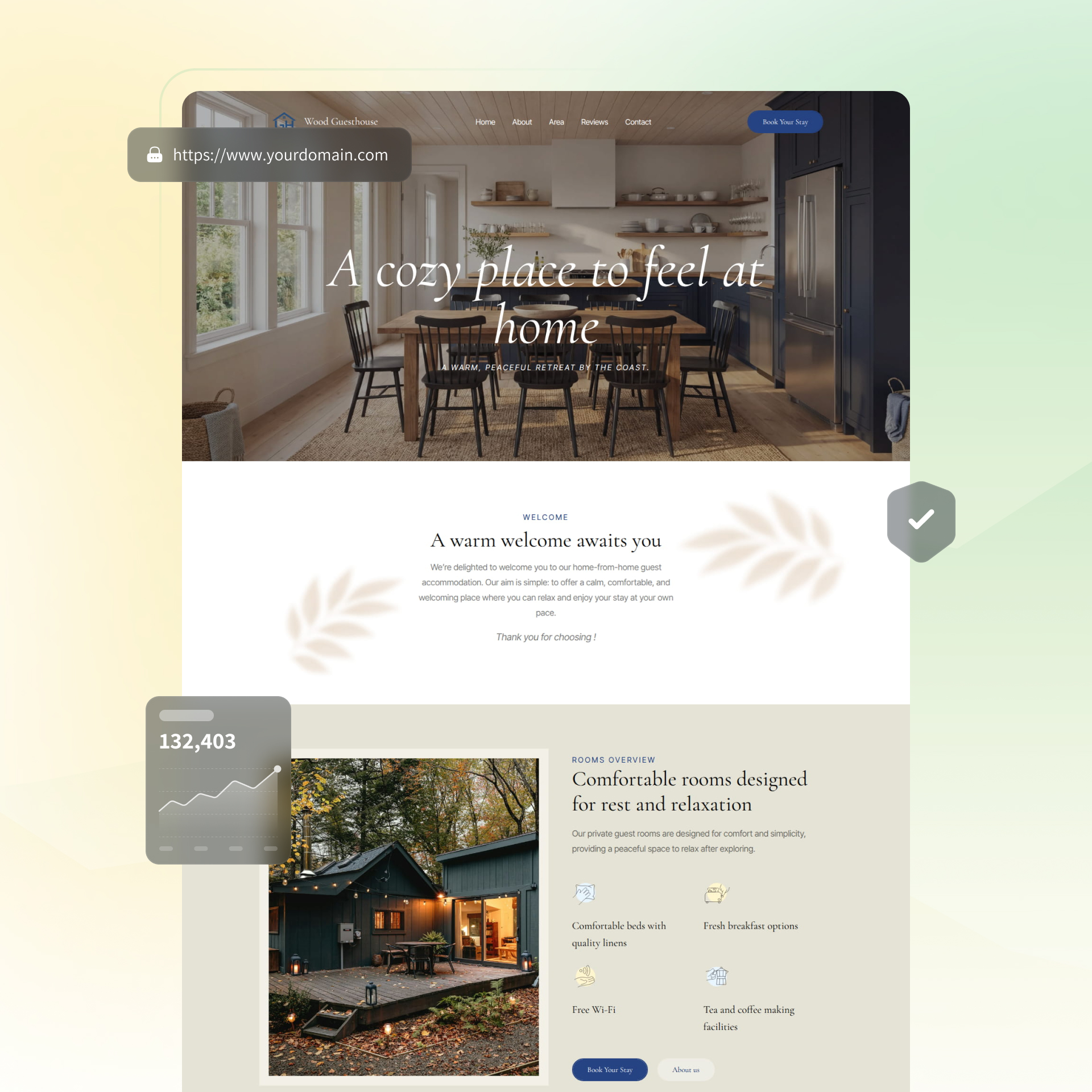 hostel website builder