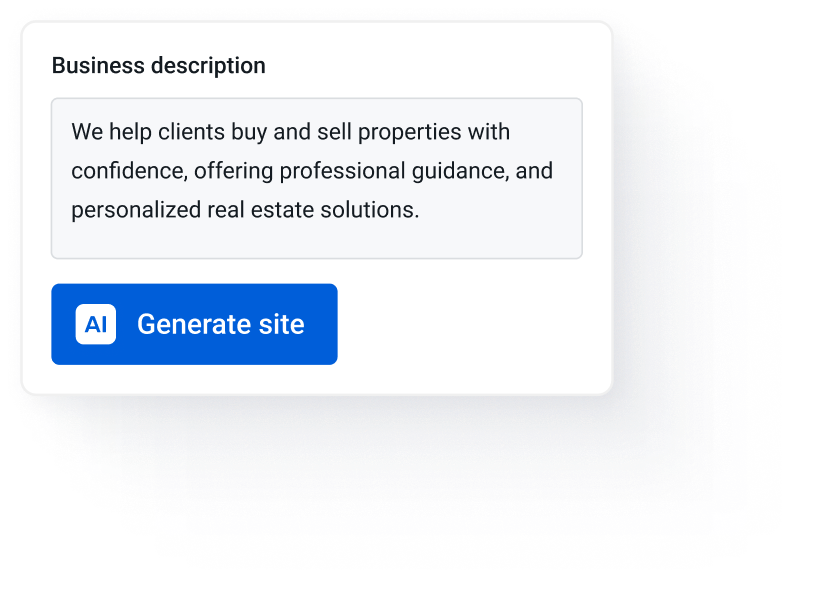 Description de l'activité immobilière Yola IA