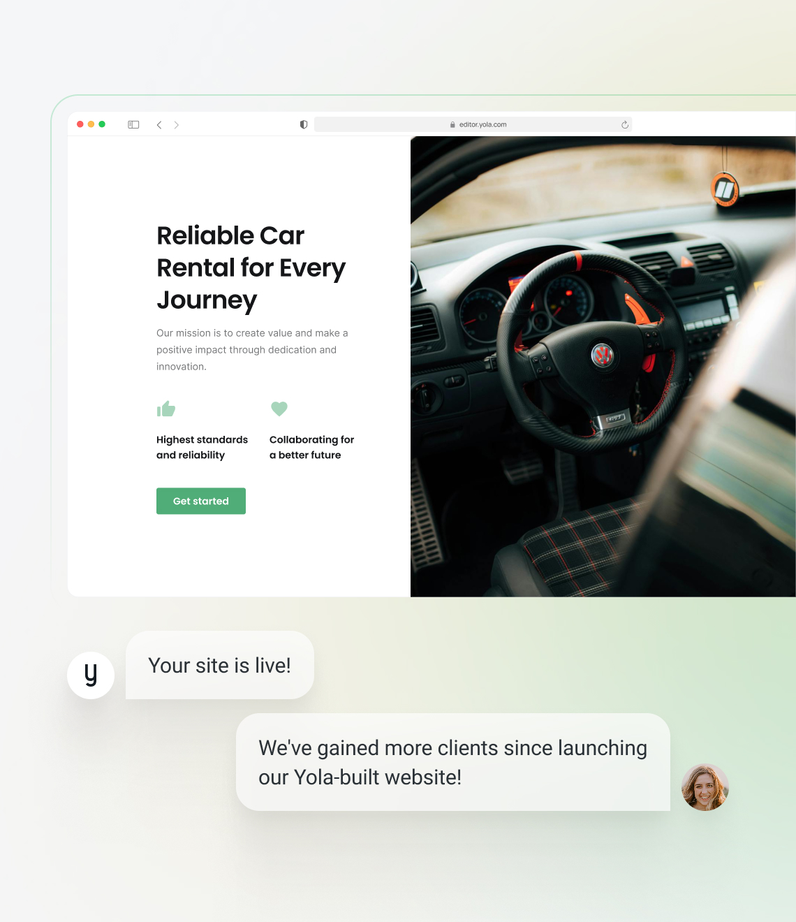 How to make a car rental website