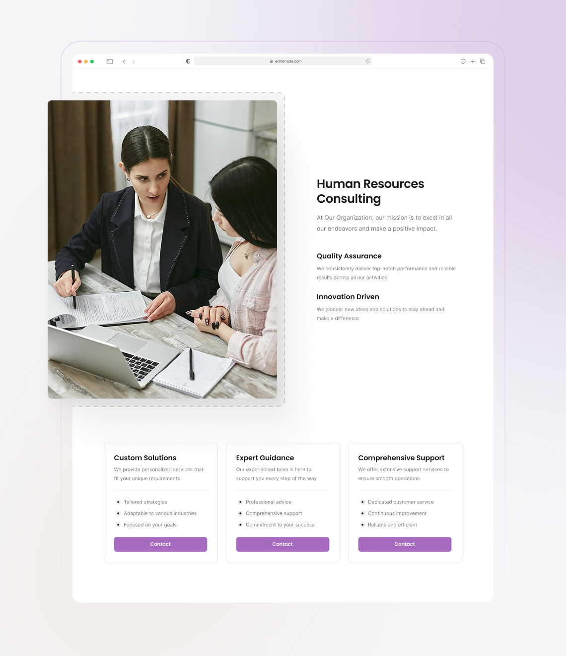 How to launch a staffing agency website easily
