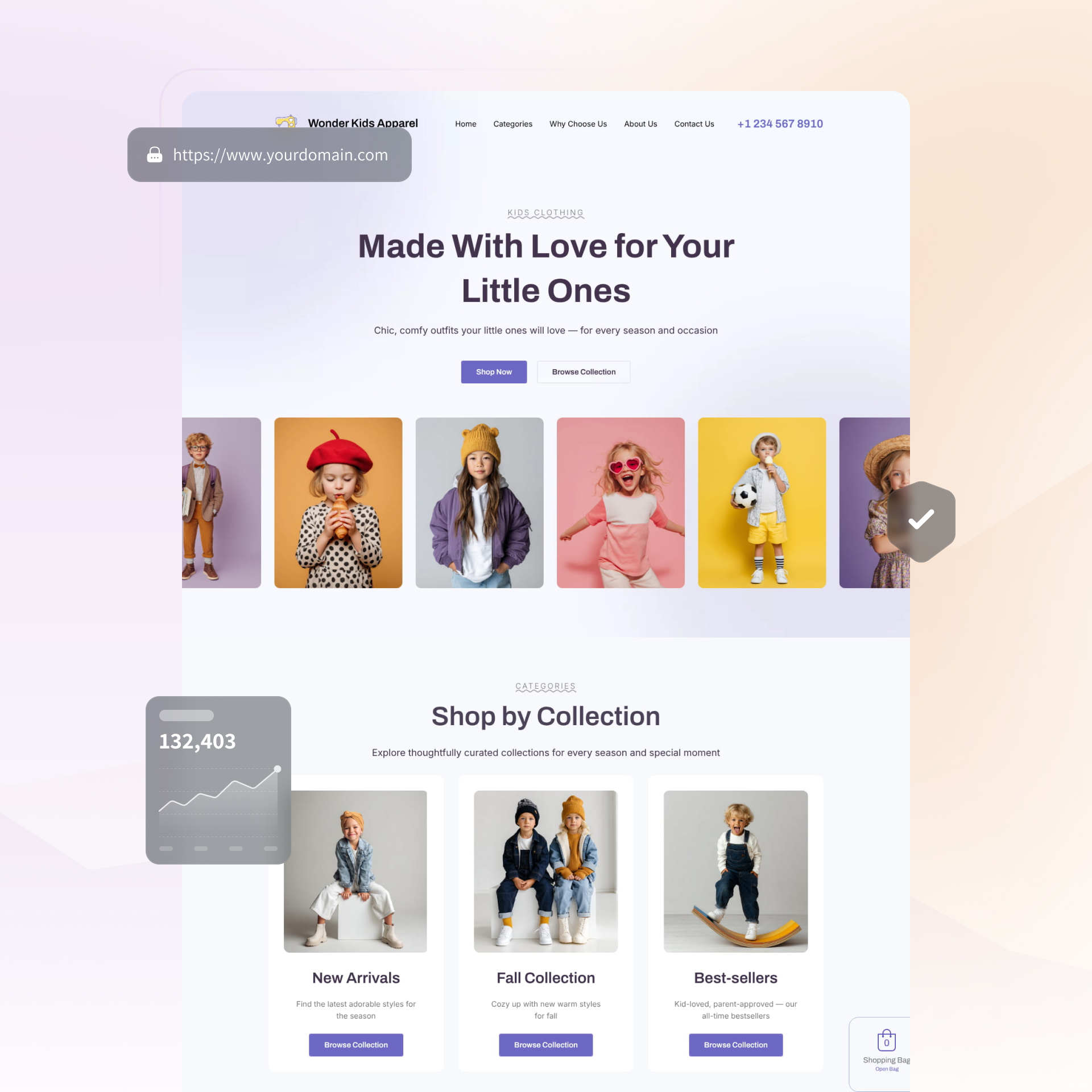 Best colorful website templates