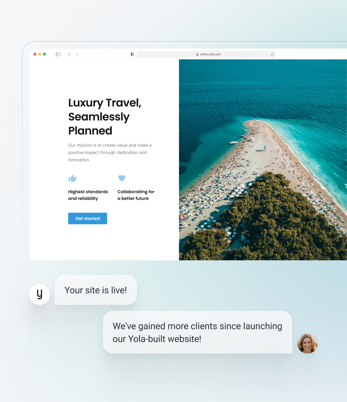 How to make a travel agency website