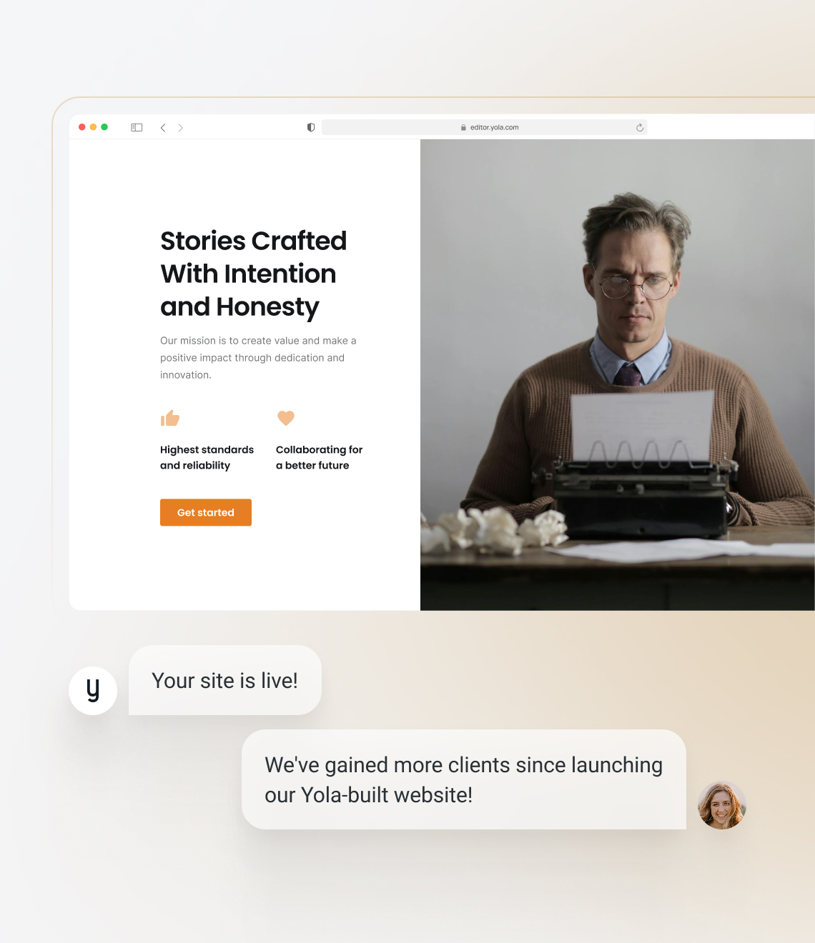 How to make an writer website