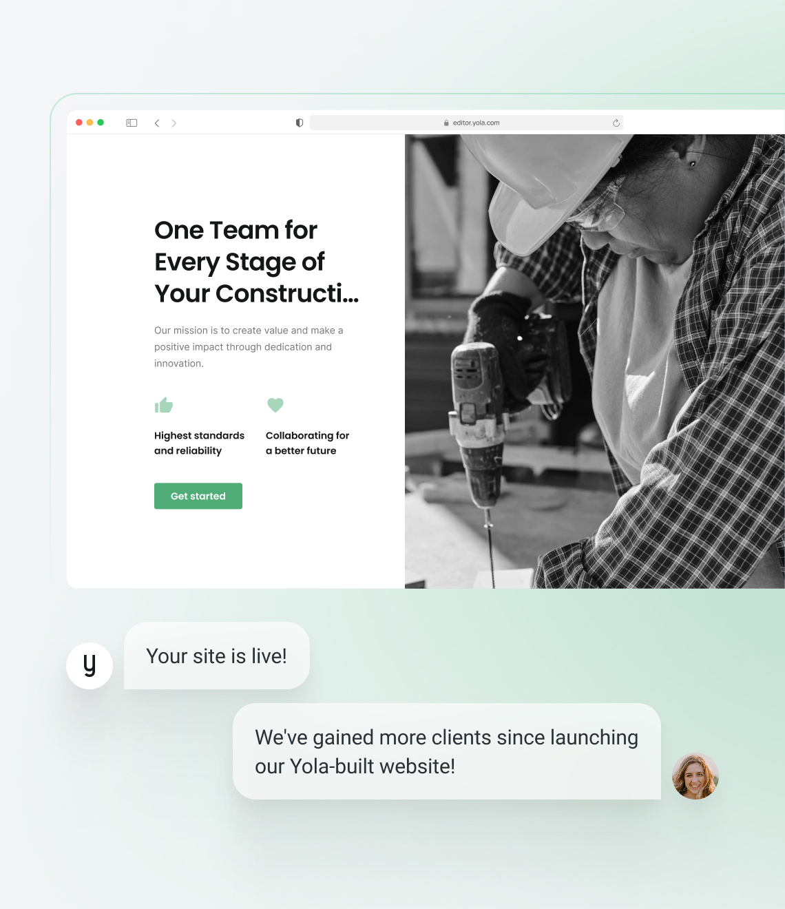 How to make a general contractor website