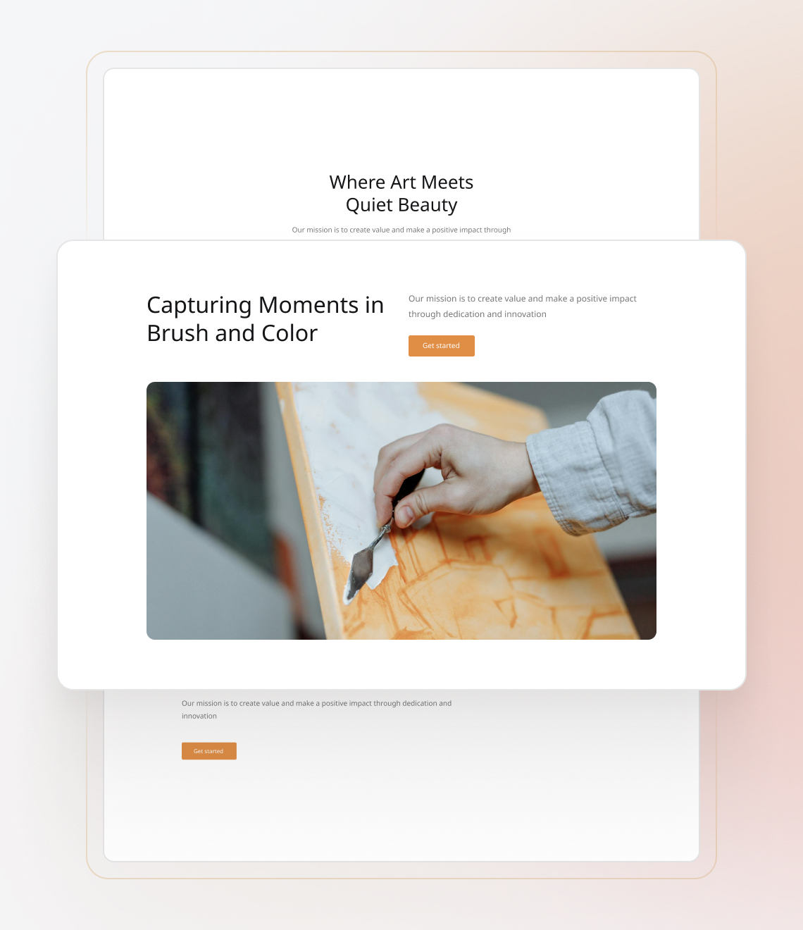 Best website builder for art portfolio