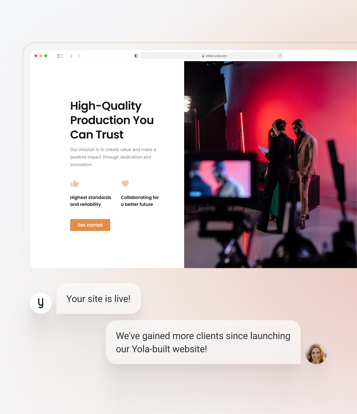 How to make a videographer website