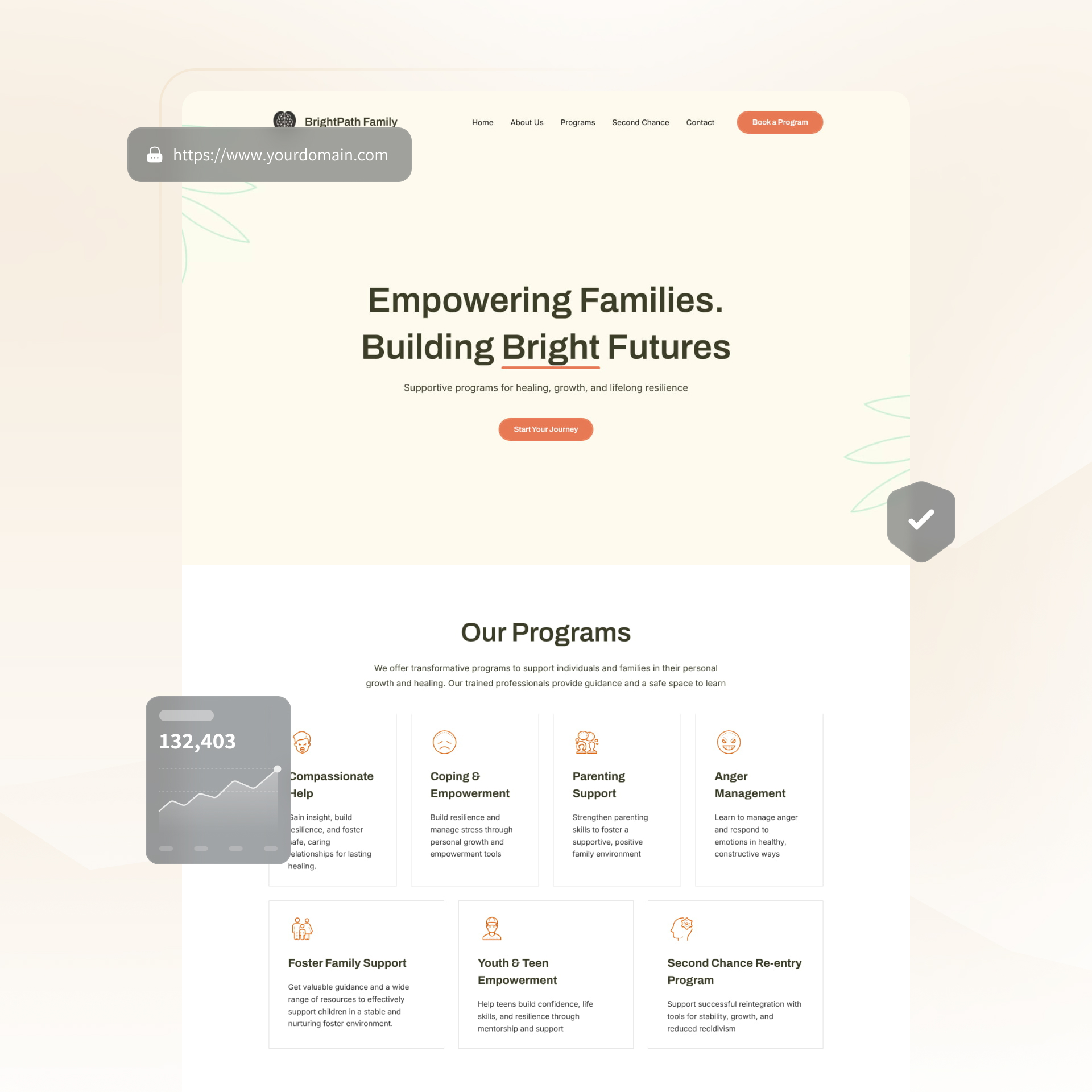 mental health website builder