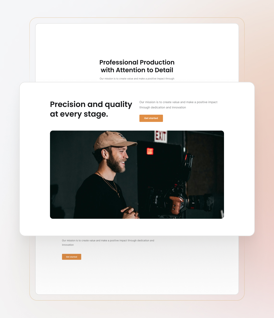 Best website builder for video servises