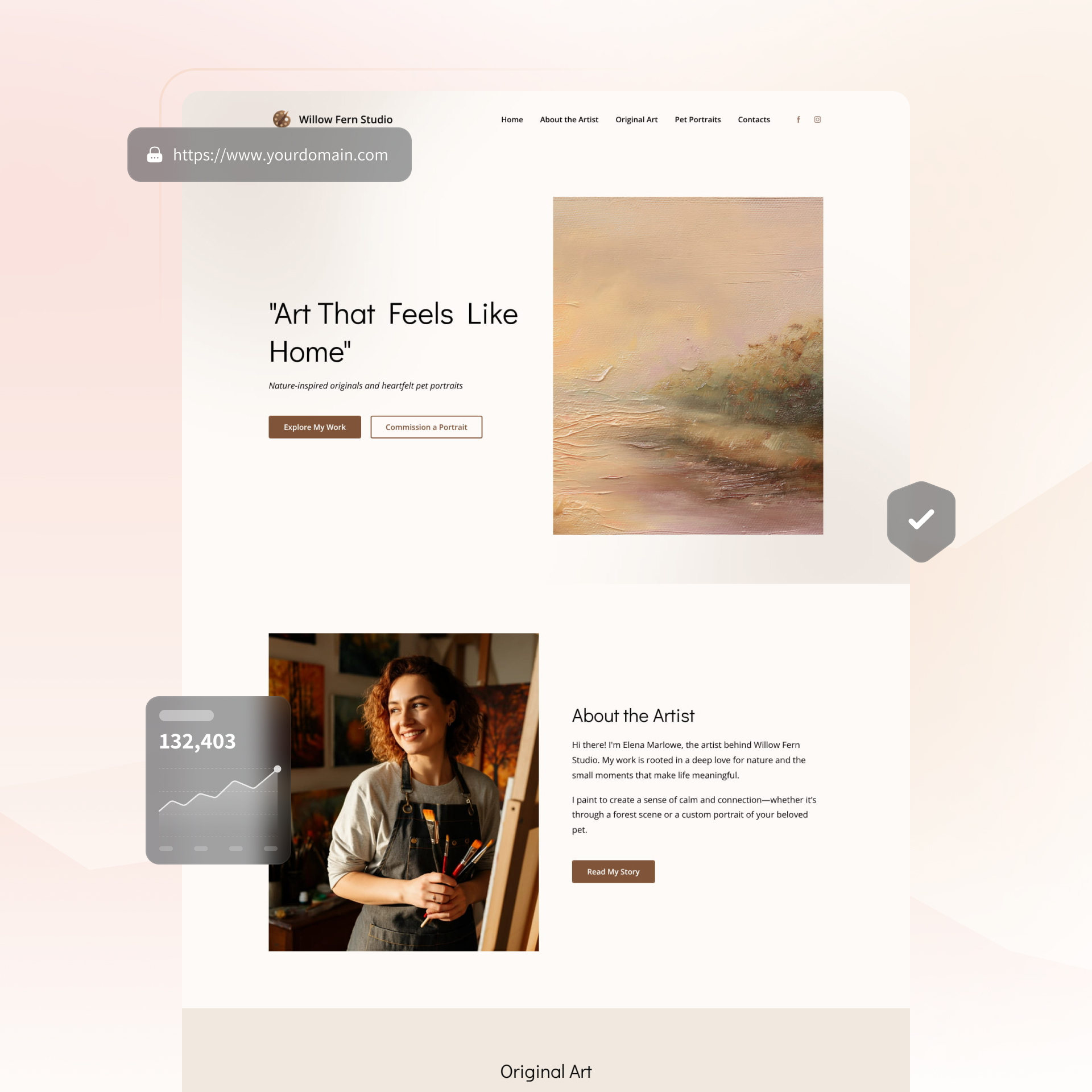 portfolio website builder