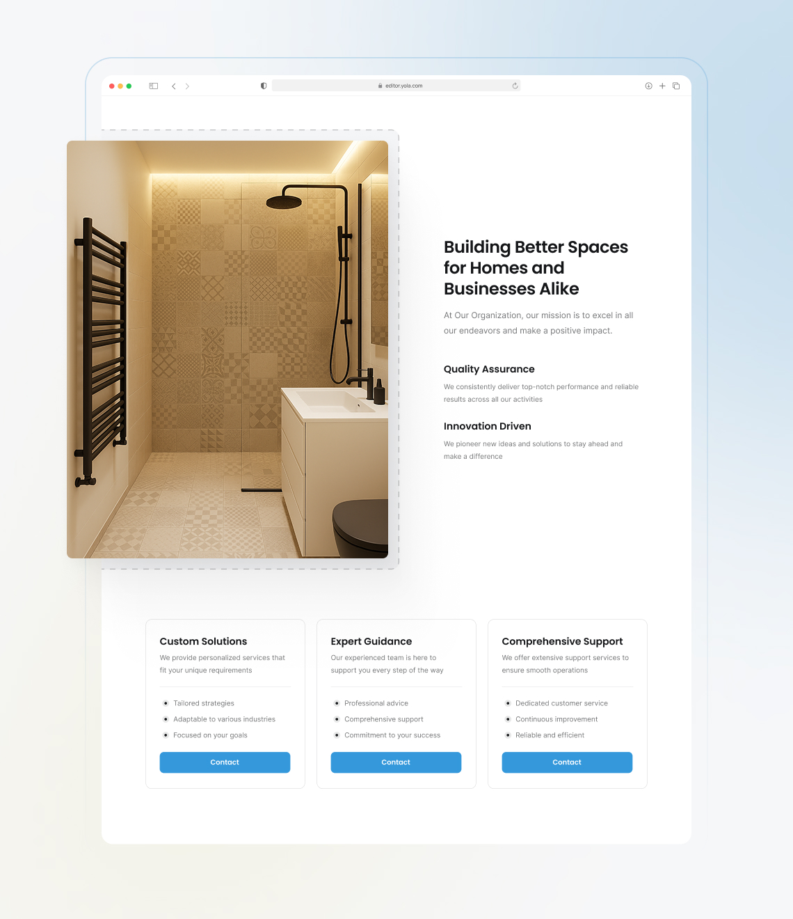 How to launch an industrial website easily
