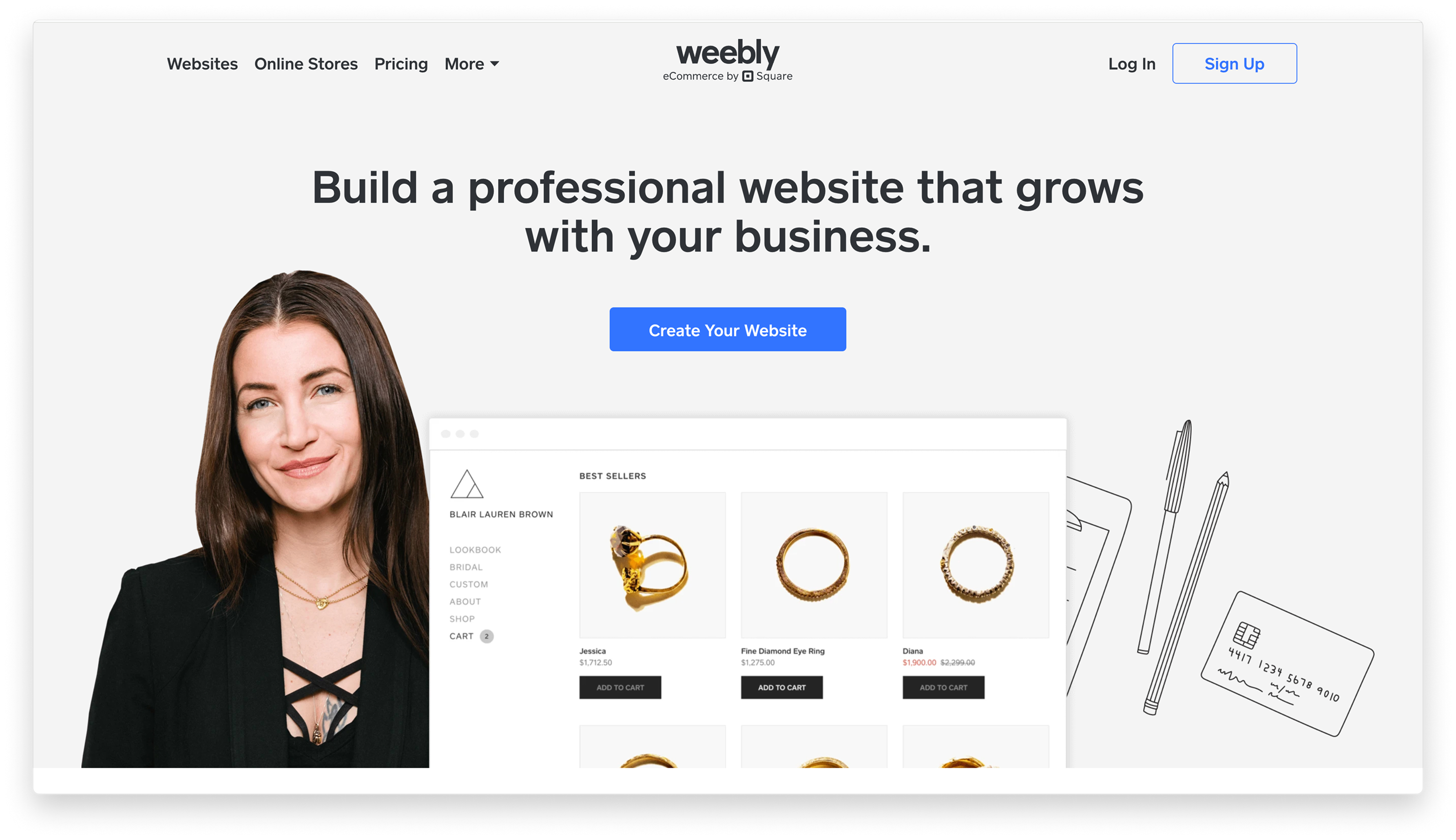 Weebly website builder for locksmiths