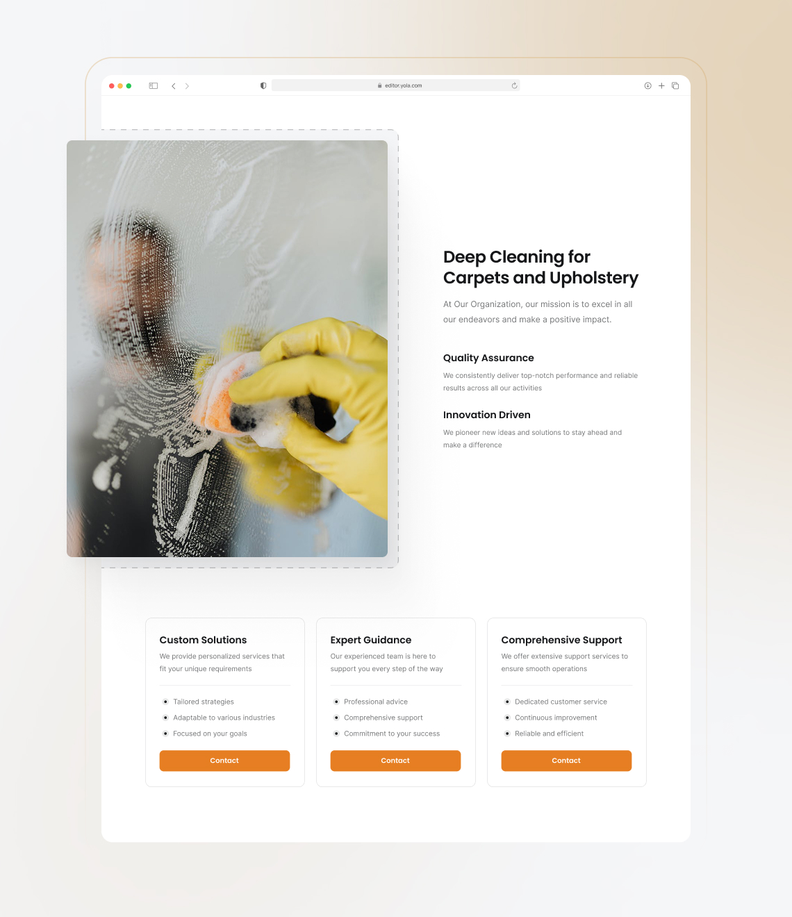 How to launch a carpet cleaning website easily