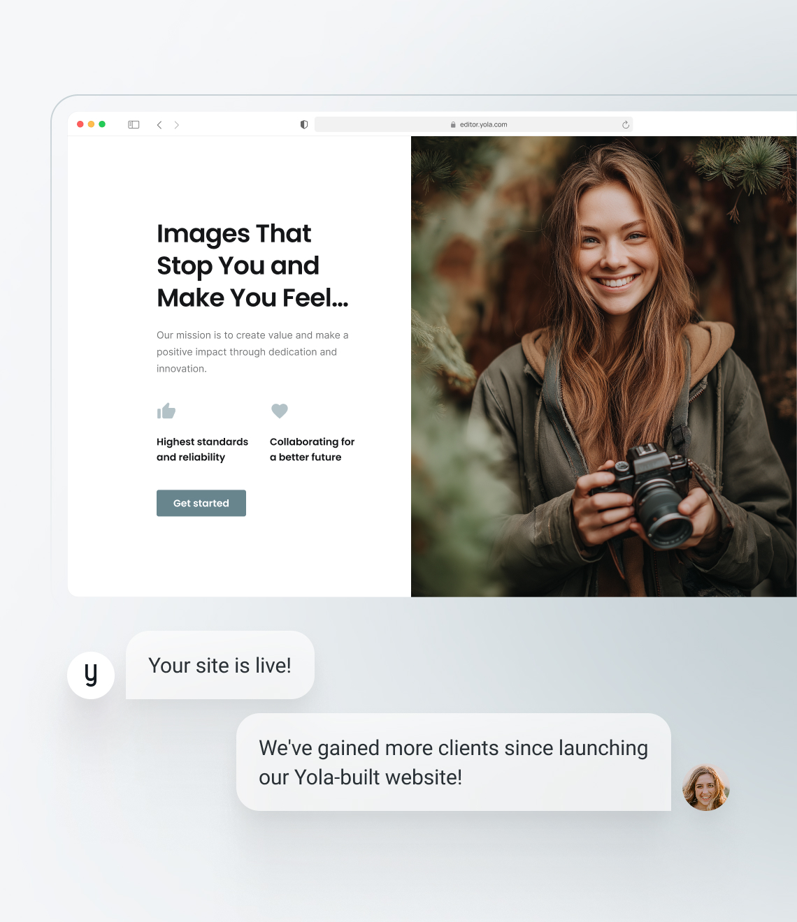 How to make an photographer website