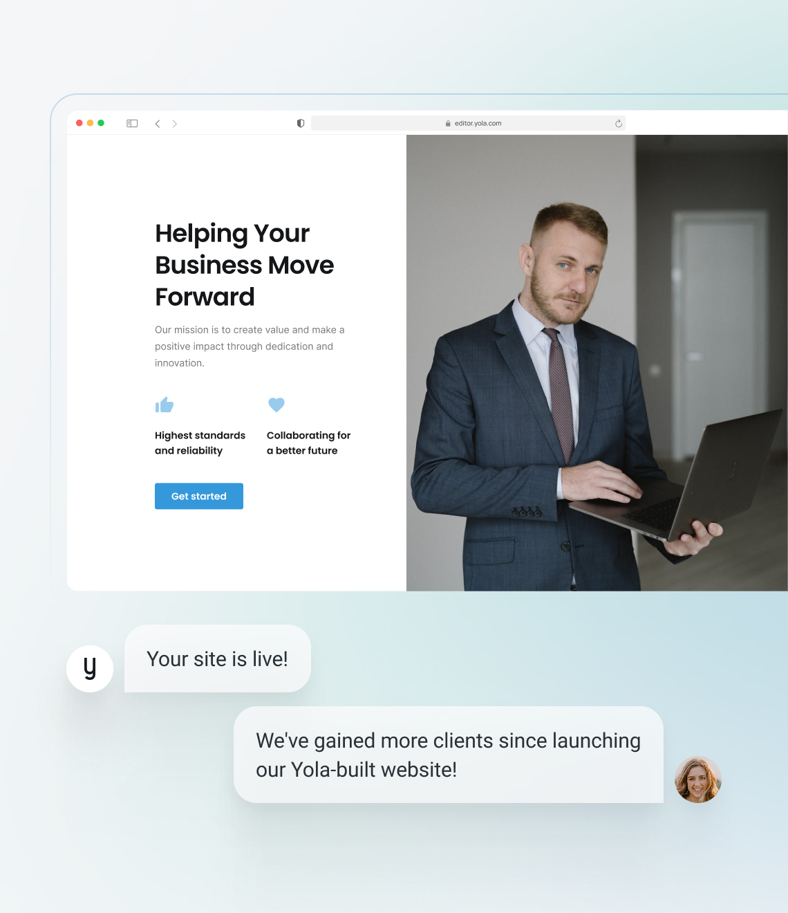 How to make an team website