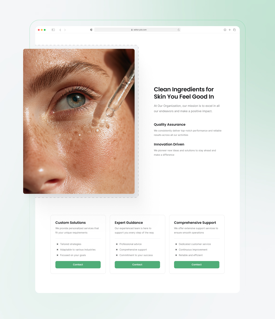 How to launch a skincare website easily