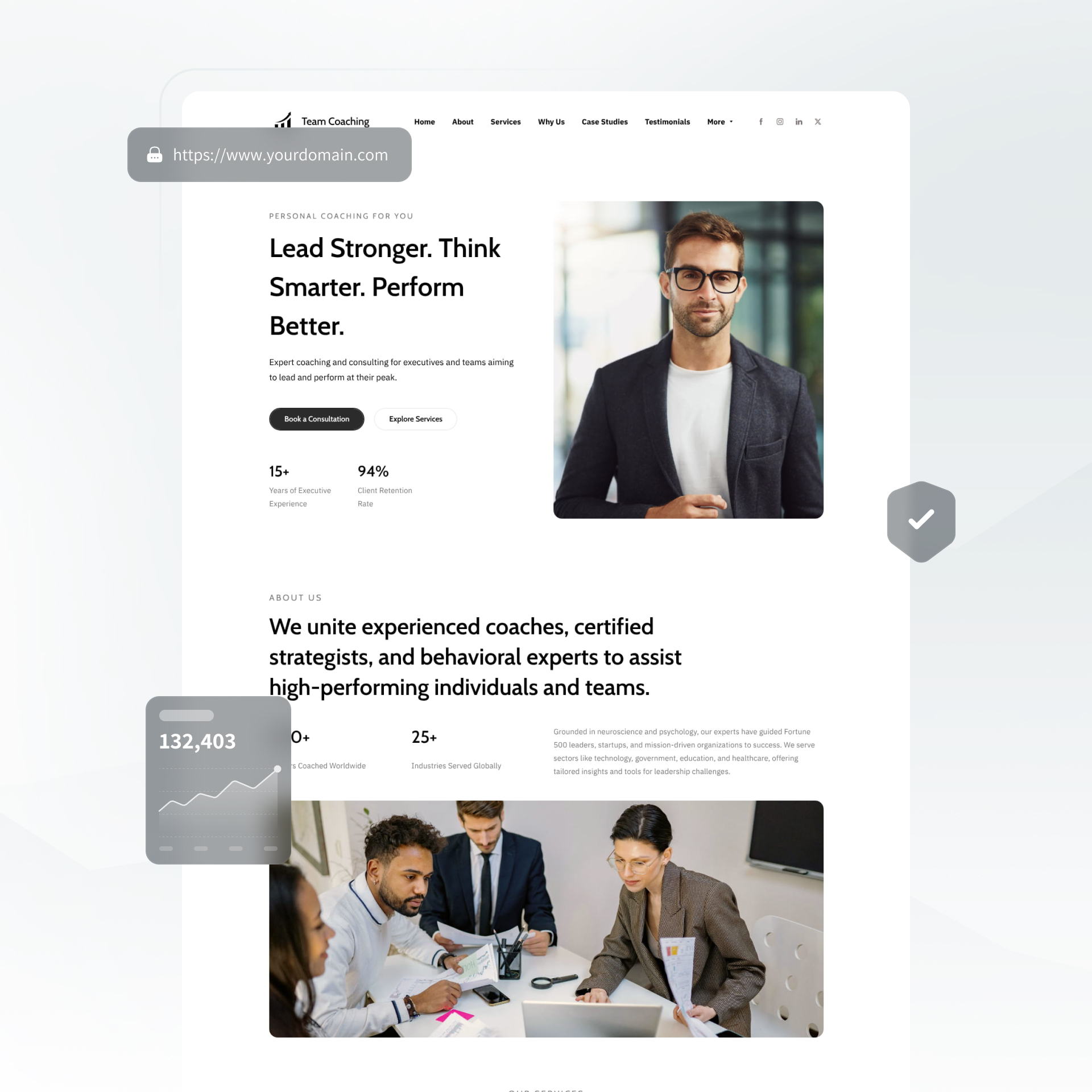 training website builder
