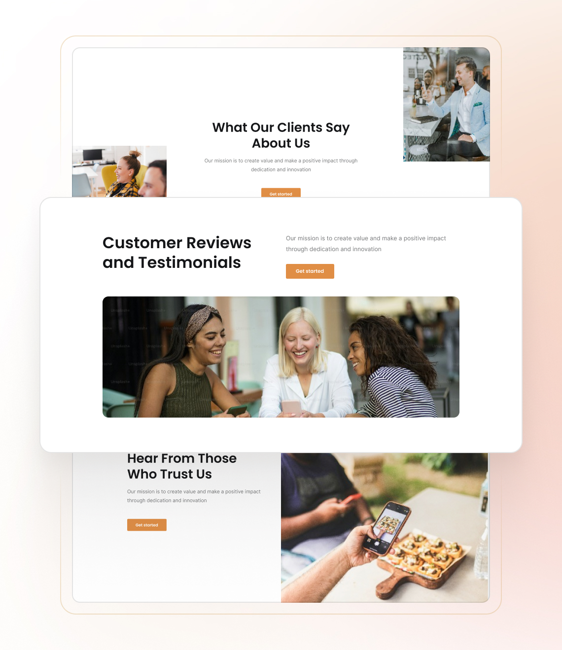 Melhor construtor de sites para serviços de catering