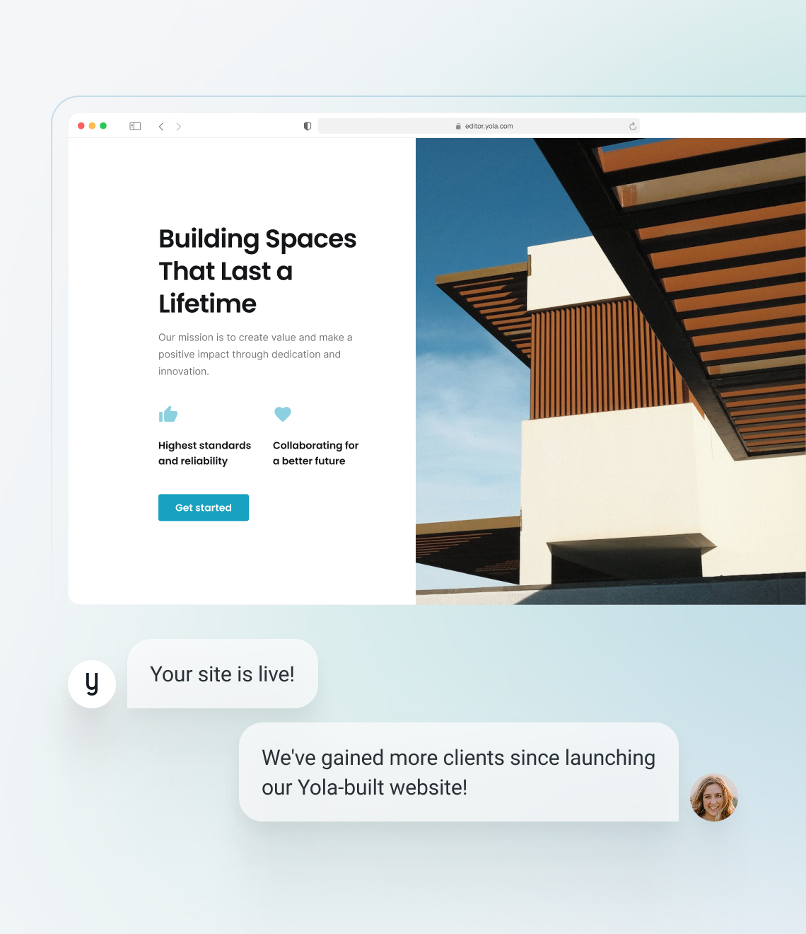 How to make an architect website