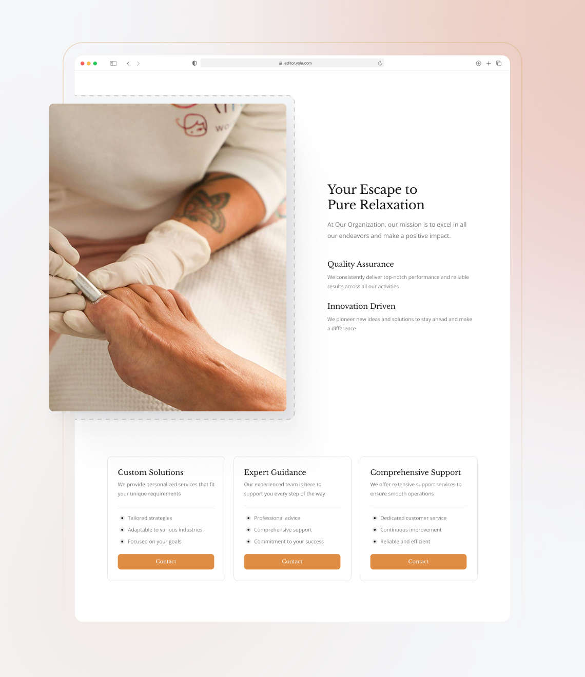 How to build a wellness site