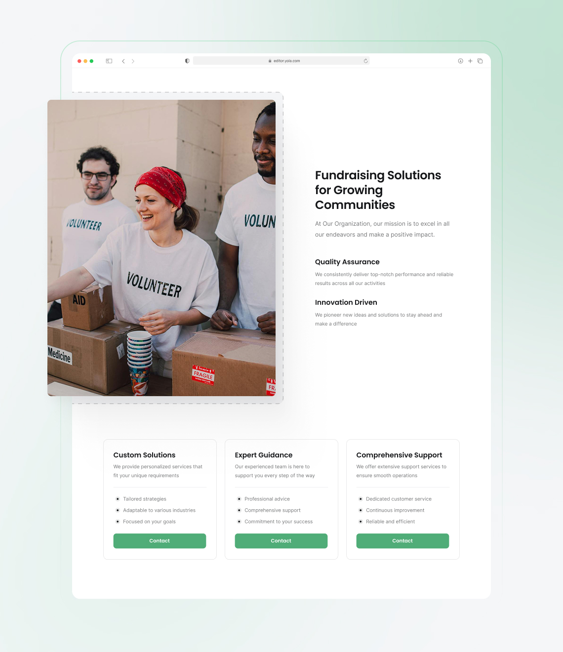 How to build a fundraising site