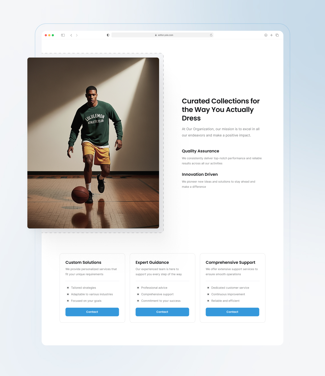 How to build an online shop site
