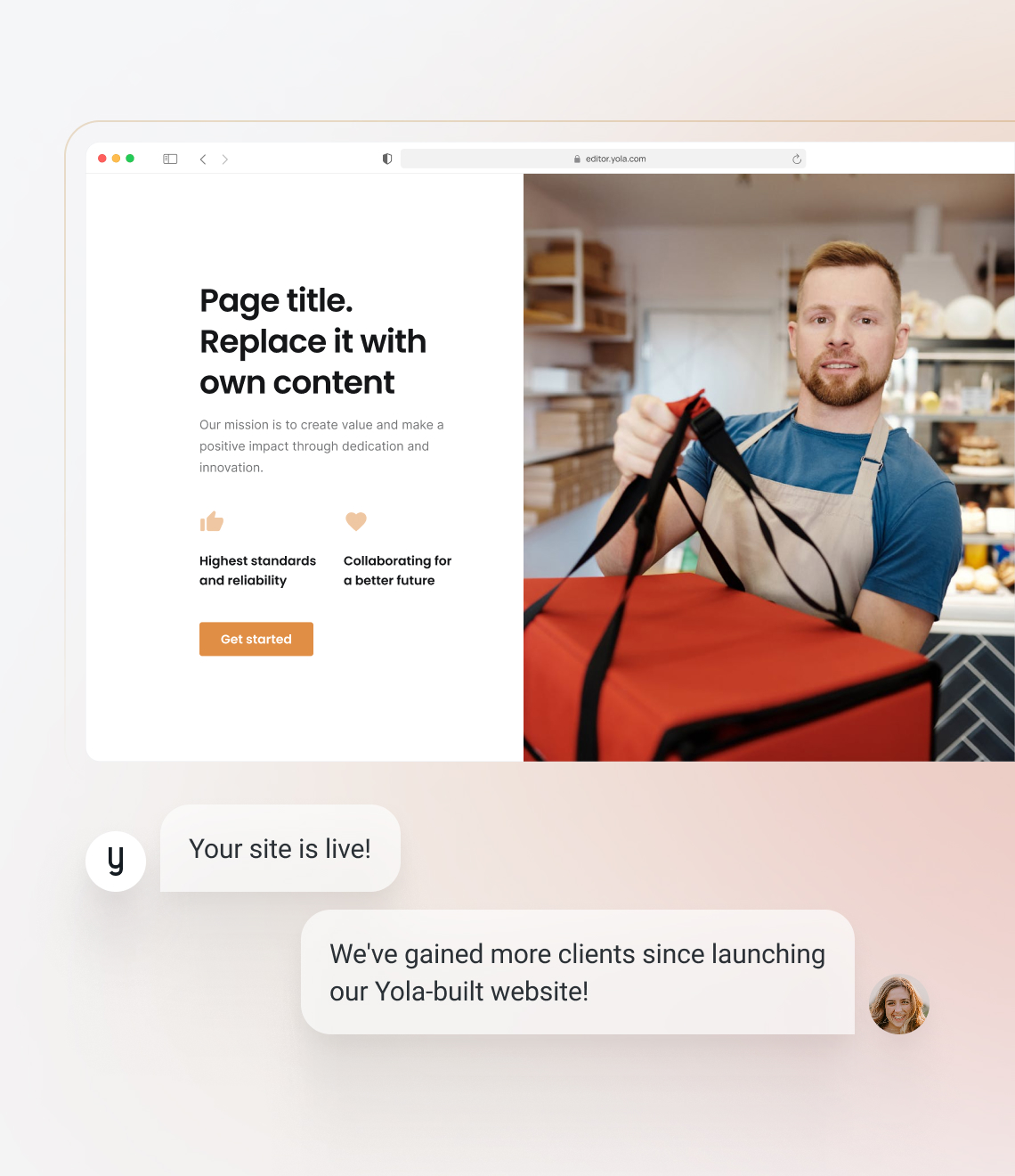 How to make a food delivery website