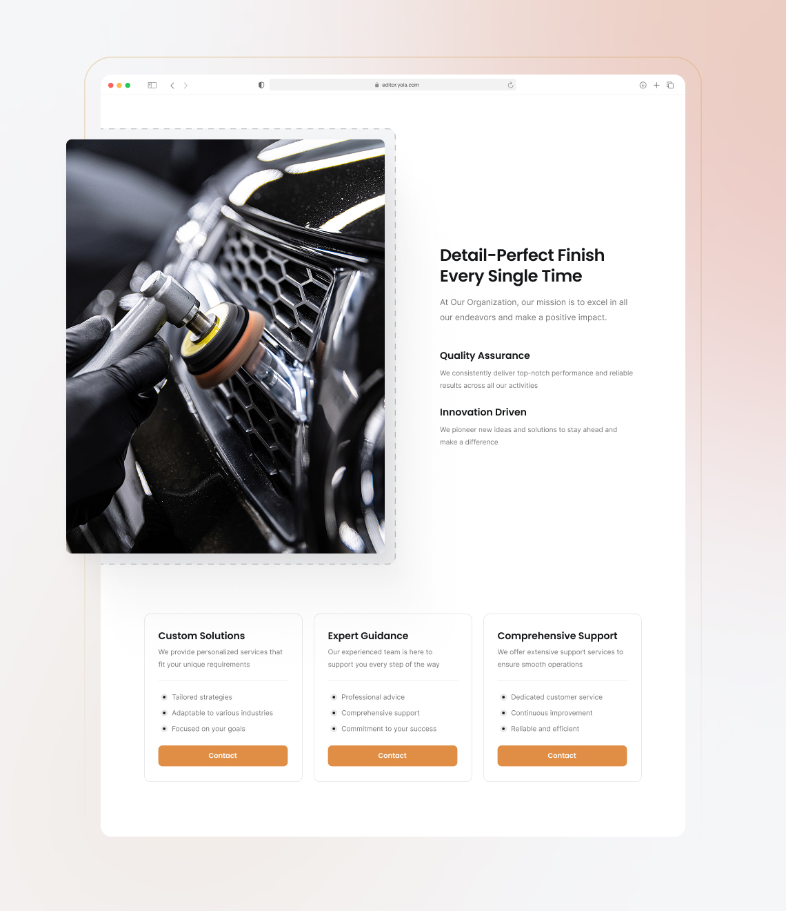 How to launch an auto detailing website easily