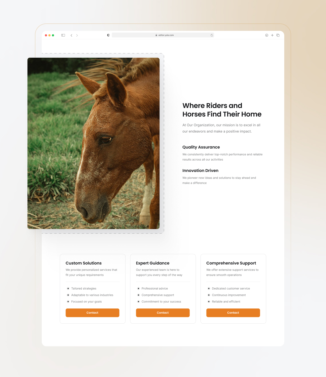How to launch a farm website easily