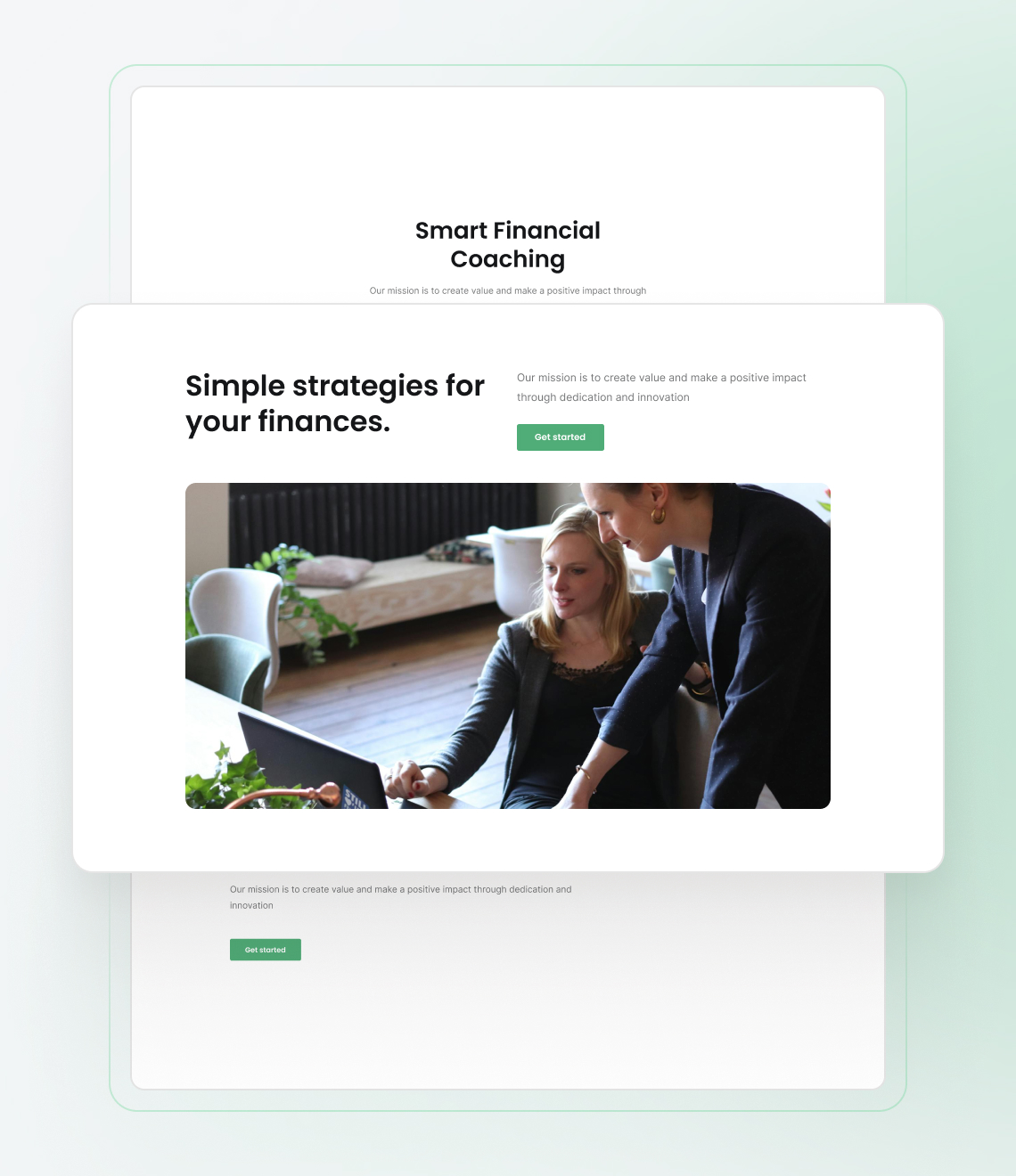 Best website builder for banking services