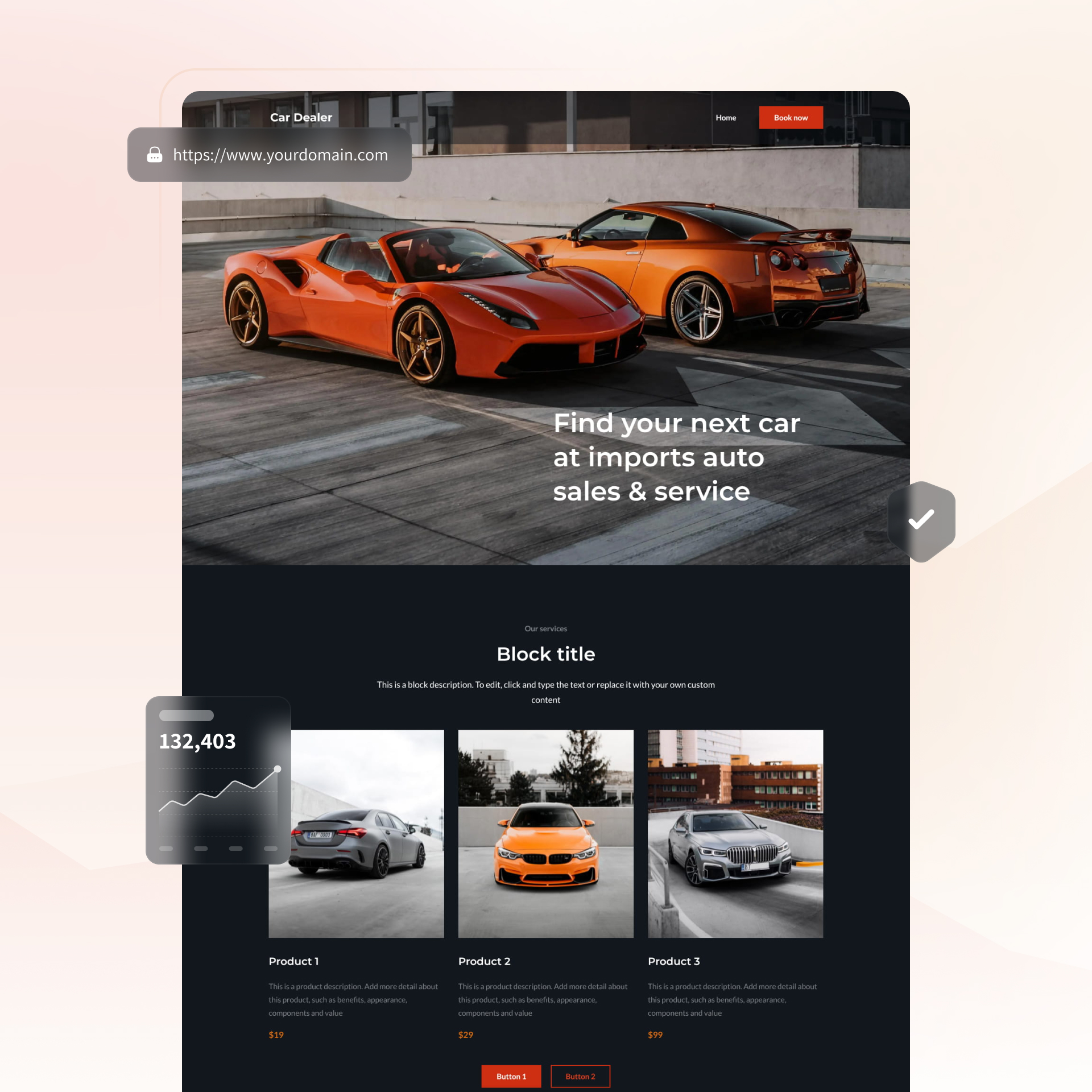 auction website builder