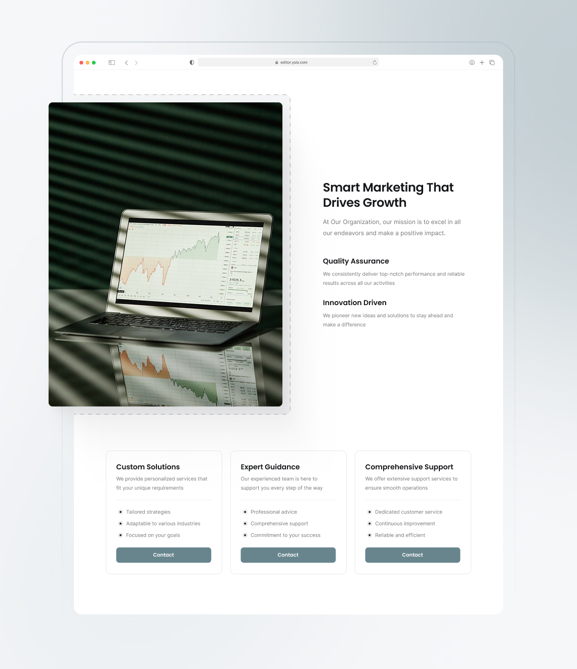 How to launch a marketing website easily