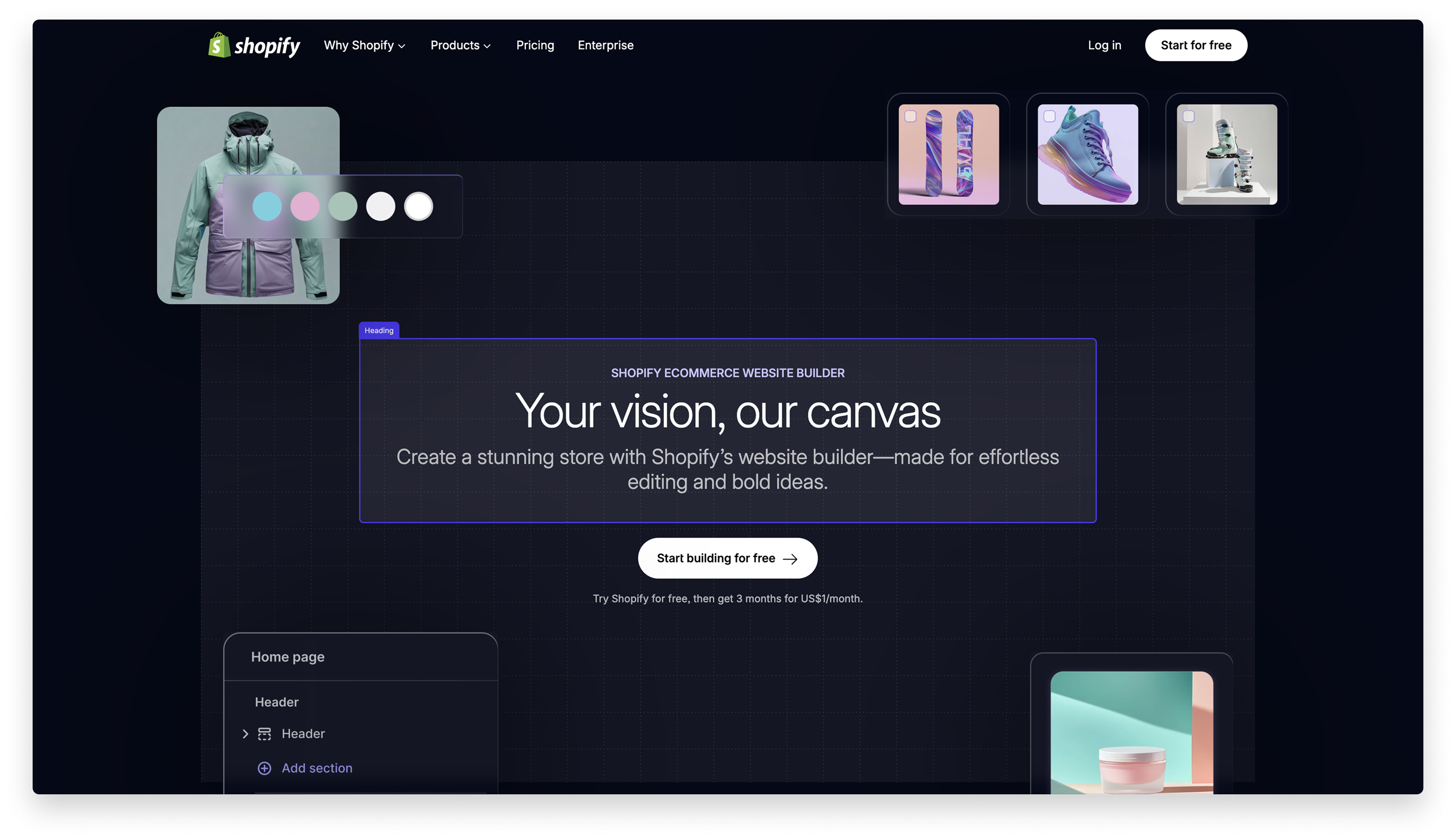 Shopify for online stores