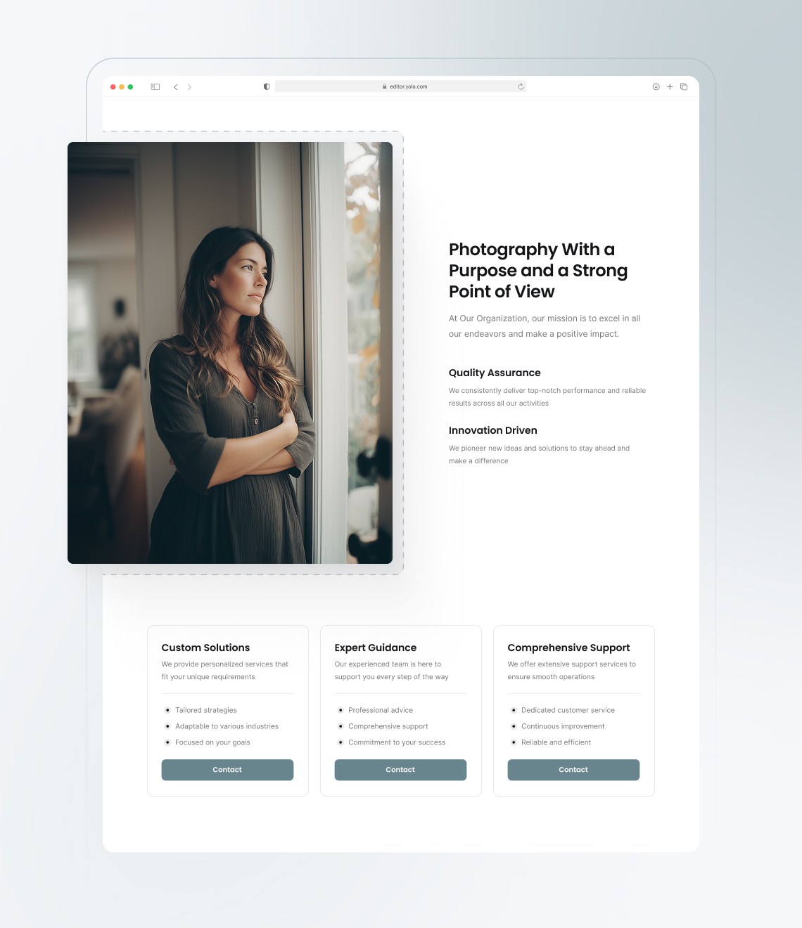 How to launch a photographer website easily